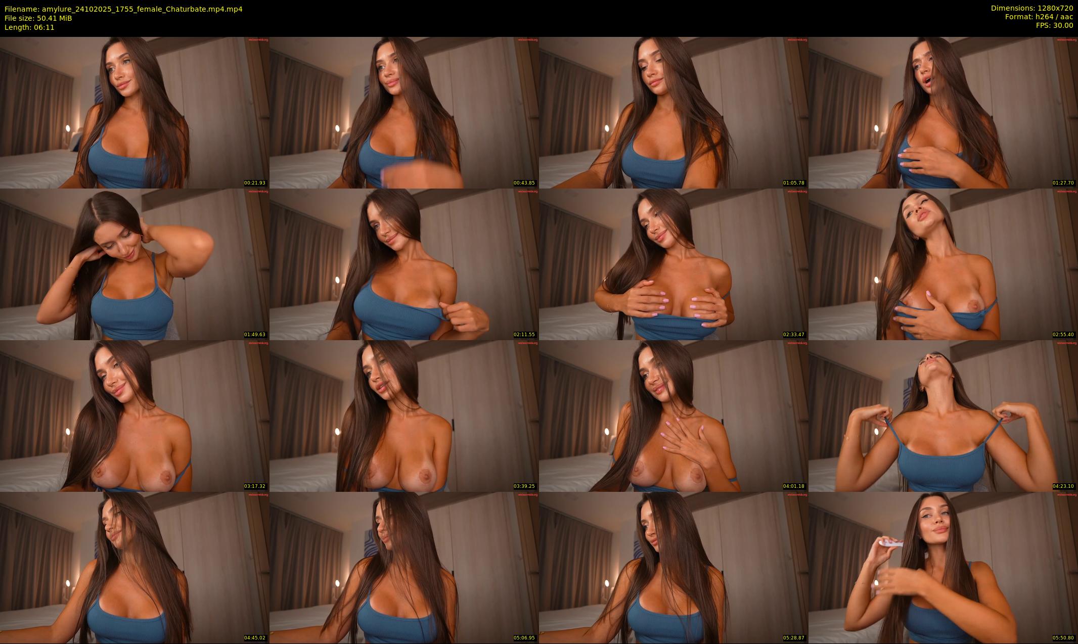 amylure — 7 minute Chaturbate female cam show recording, 720p, Oct 24, 2025
