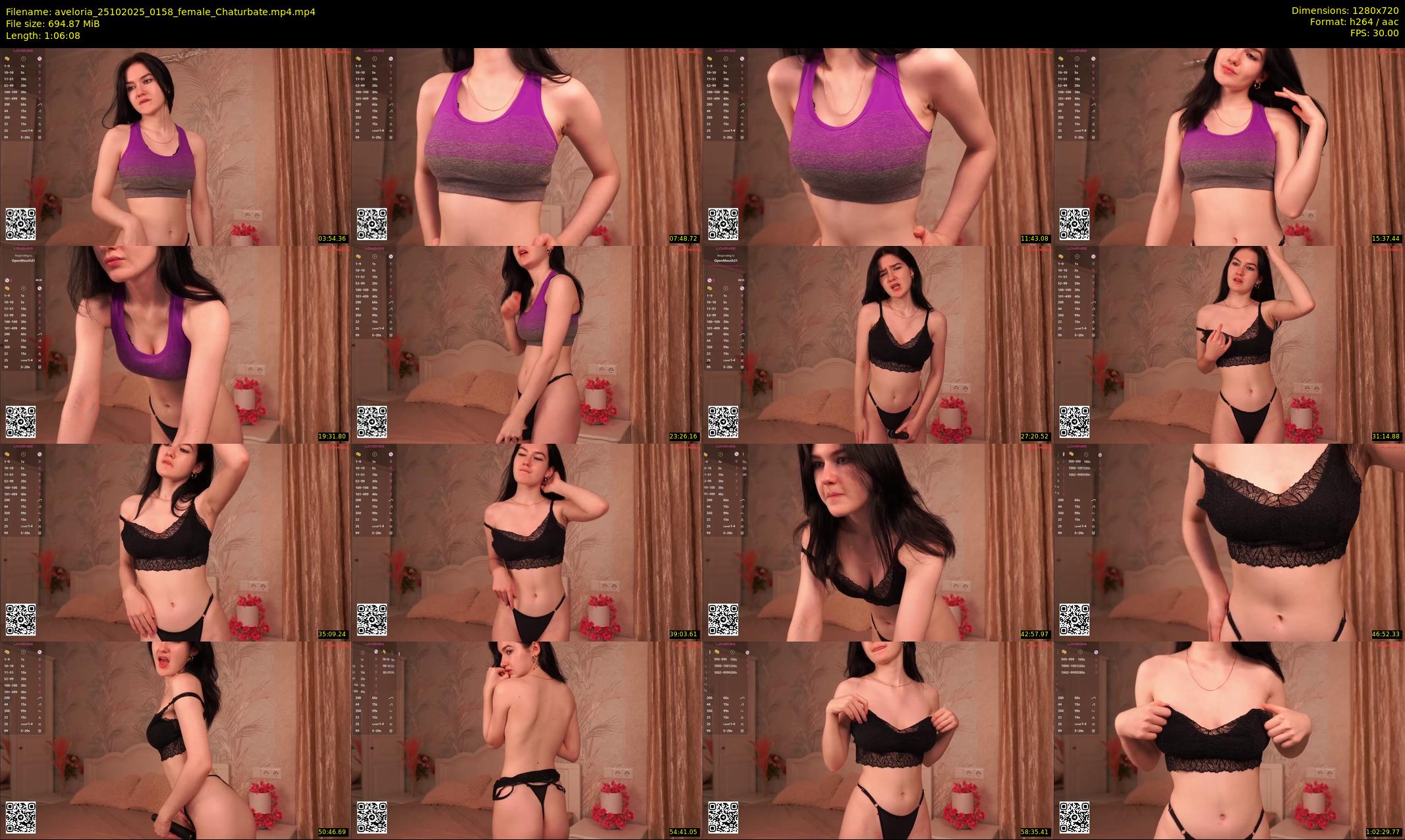 aveloria — 67 minute Chaturbate female cam show recording, 720p, Oct 25, 2025