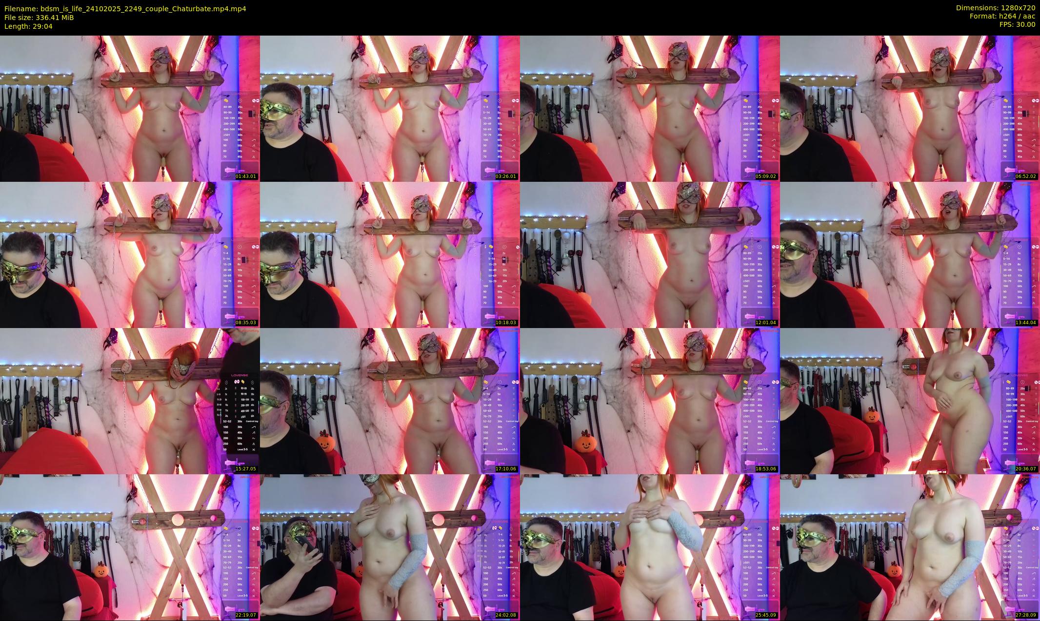 bdsm_is_life — 30 minute Chaturbate couple cam show recording, 720p, Oct 24, 2025