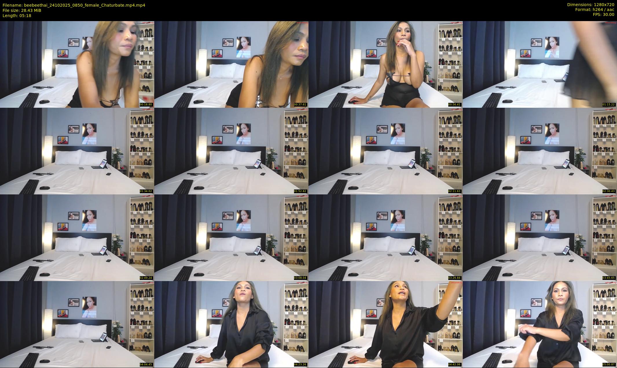 beebeethai — 6 minute Chaturbate female cam show recording, 720p, Oct 24, 2025