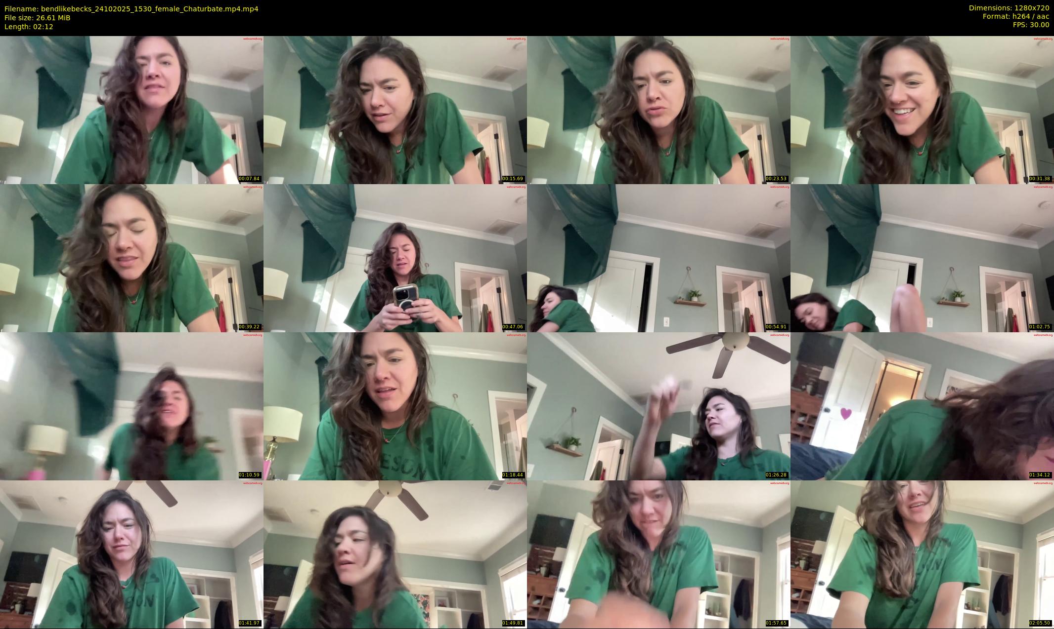 bendlikebecks — 3 minute Chaturbate female cam show recording, 720p, Oct 24, 2025