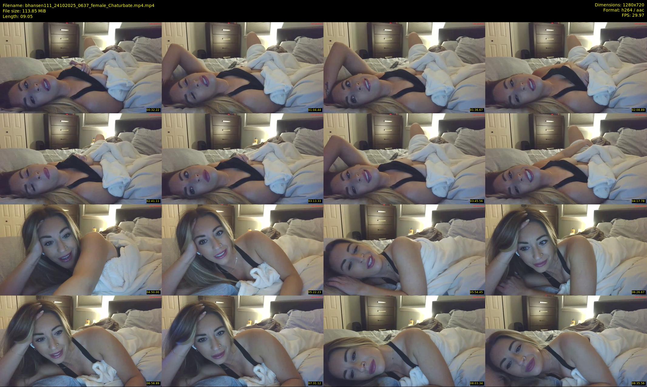 bhansen111 — 10 minute Chaturbate female cam show recording, 720p, Oct 24, 2025