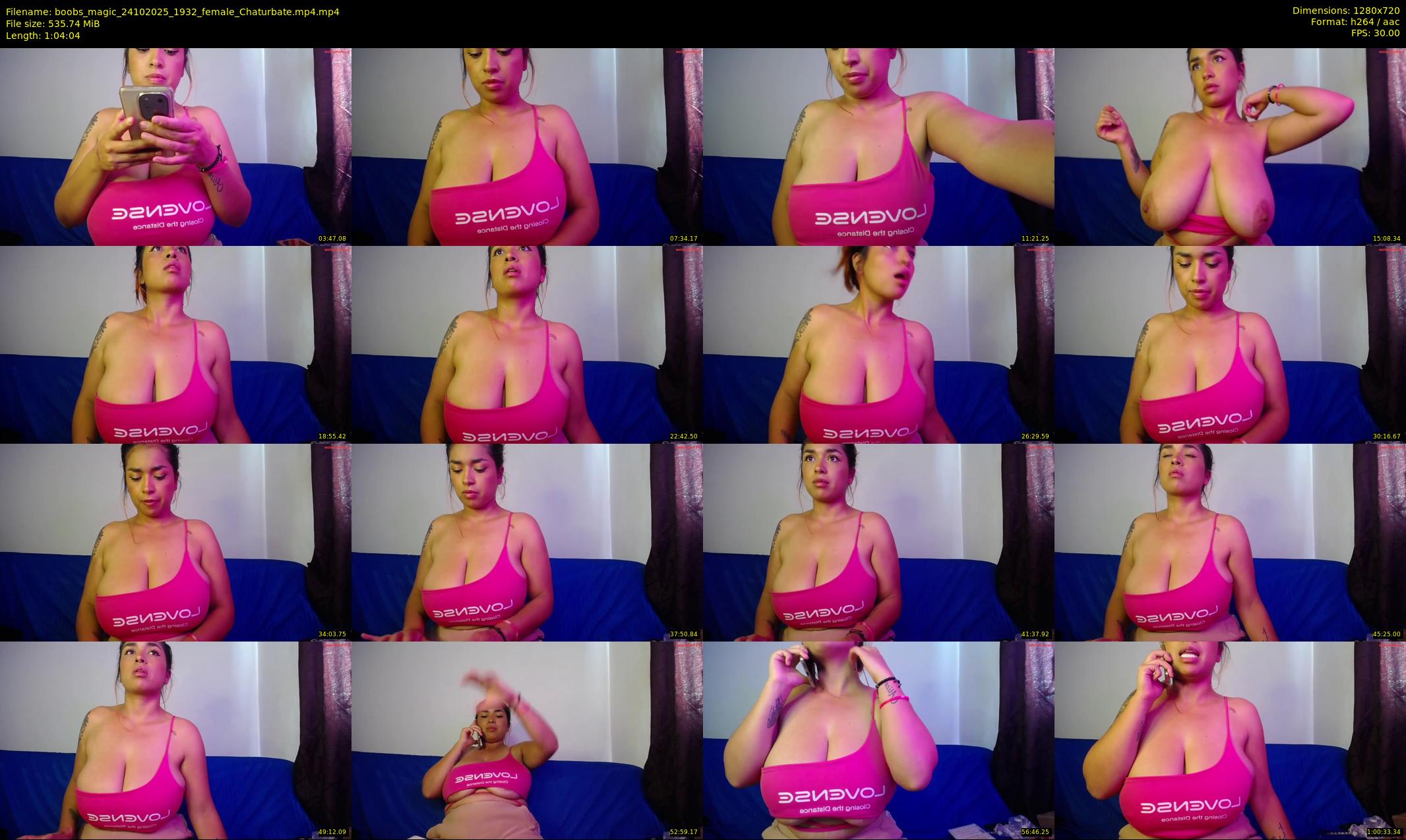 boobs_magic — 65 minute Chaturbate couple cam show recording, 720p, Oct 24, 2025
