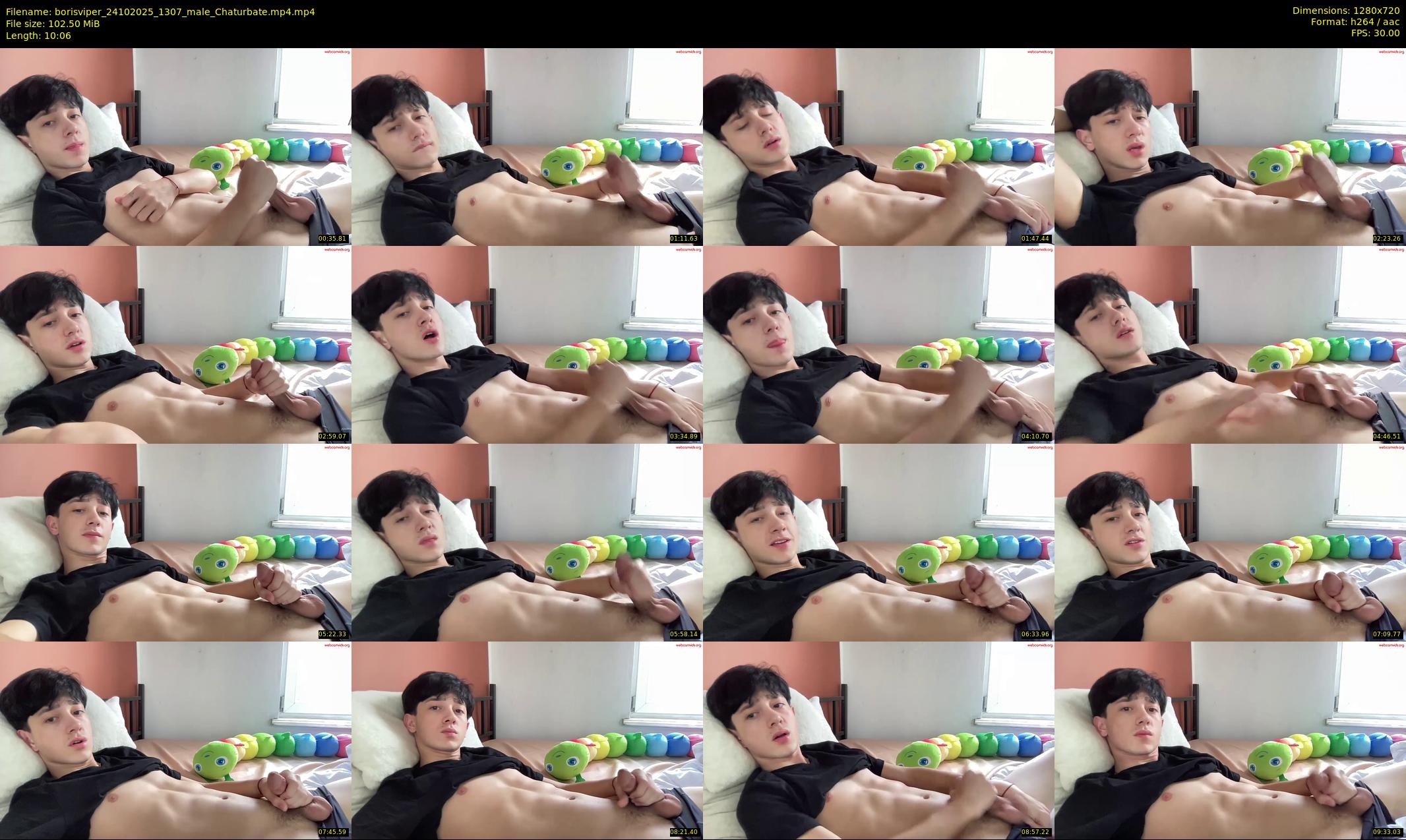 borisviper — 11 minute Chaturbate male cam show recording, 720p, Oct 24, 2025