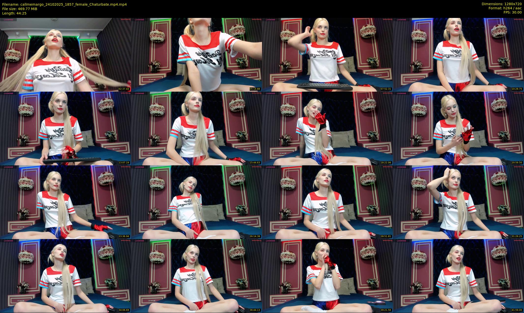 callmemargo — 45 minute Chaturbate female cam show recording, 720p, Oct 24, 2025
