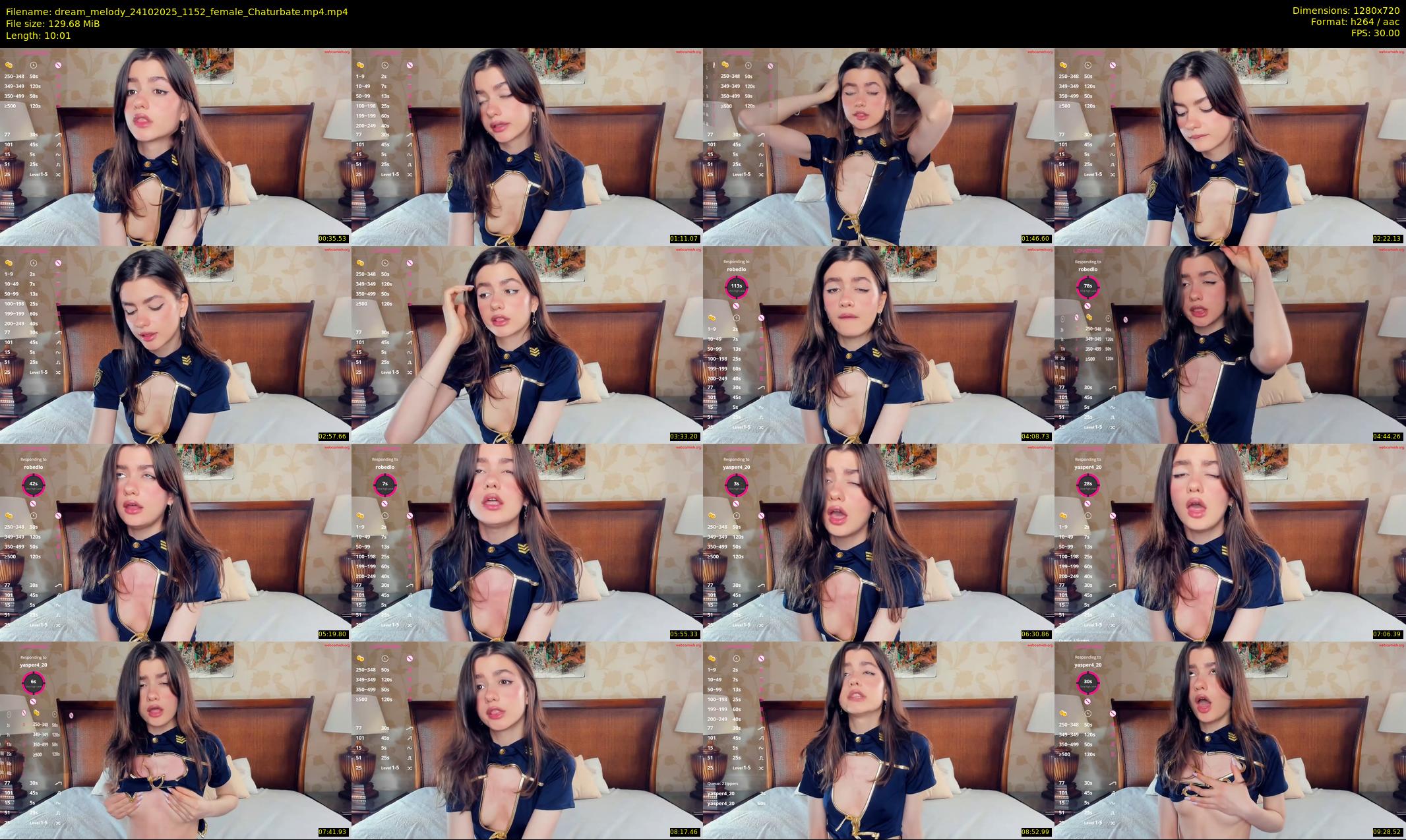 dream_melody — 11 minute Chaturbate female cam show recording, 720p, Oct 24, 2025
