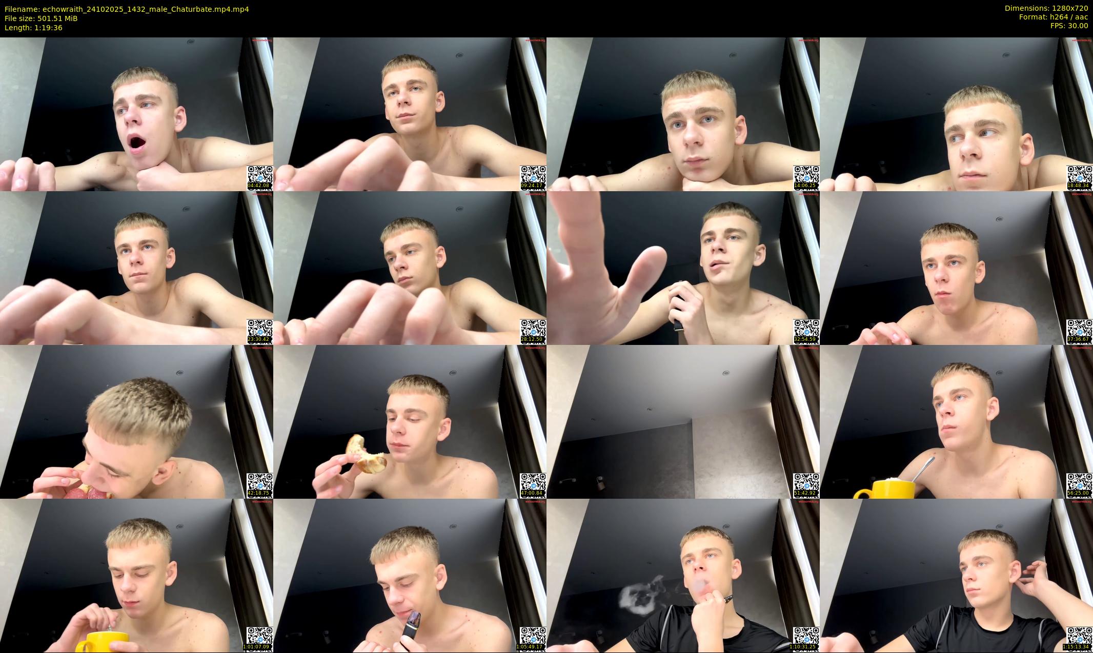 echowraith — 80 minute Chaturbate male cam show recording, 720p, Oct 24, 2025