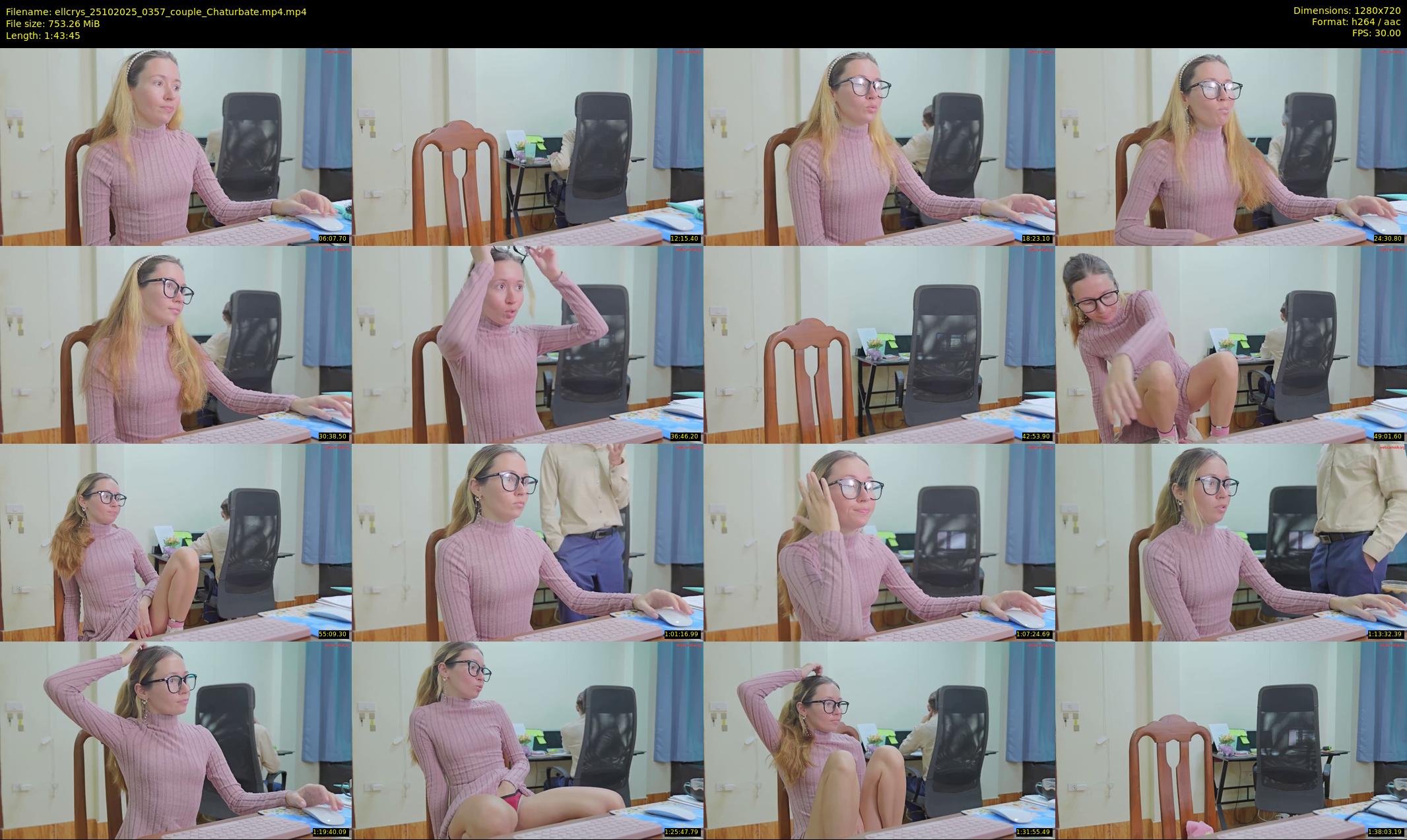 ellcrys — 104 minute Chaturbate couple cam show recording, 720p, Oct 25, 2025