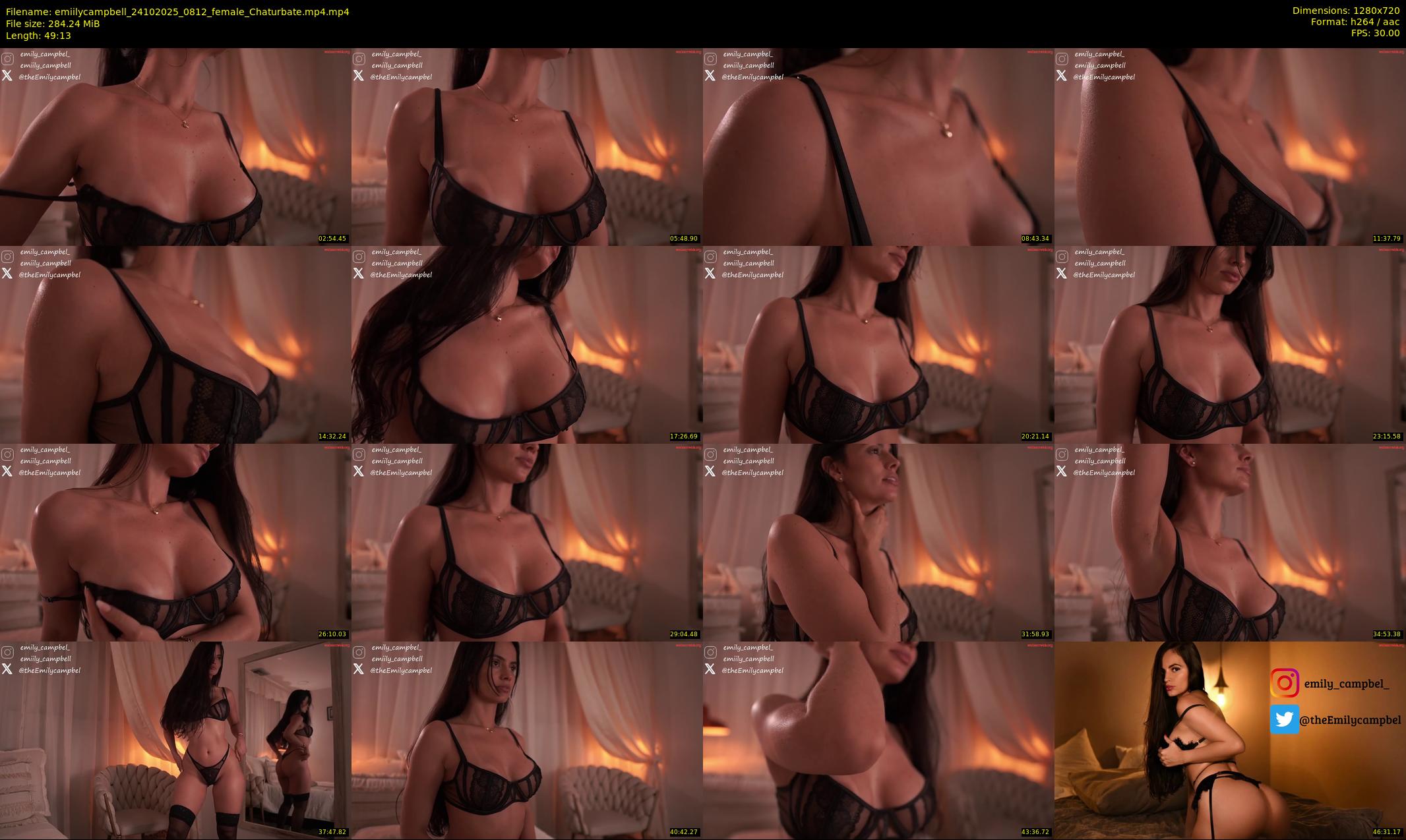 emiilycampbell — 50 minute Chaturbate female cam show recording, 720p, Oct 24, 2025