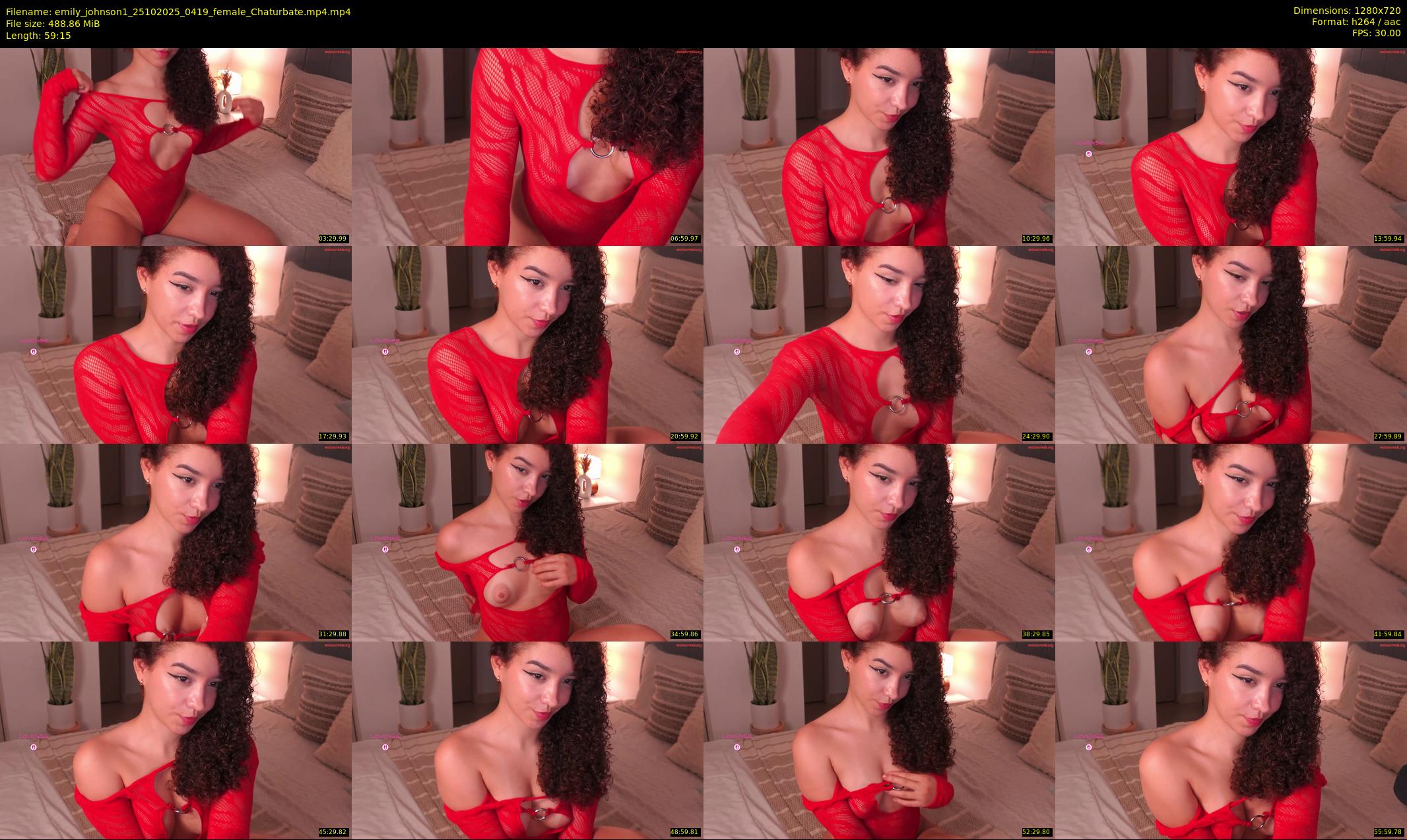 emily_johnson1 — 60 minute Chaturbate female cam show recording, 720p, Oct 25, 2025