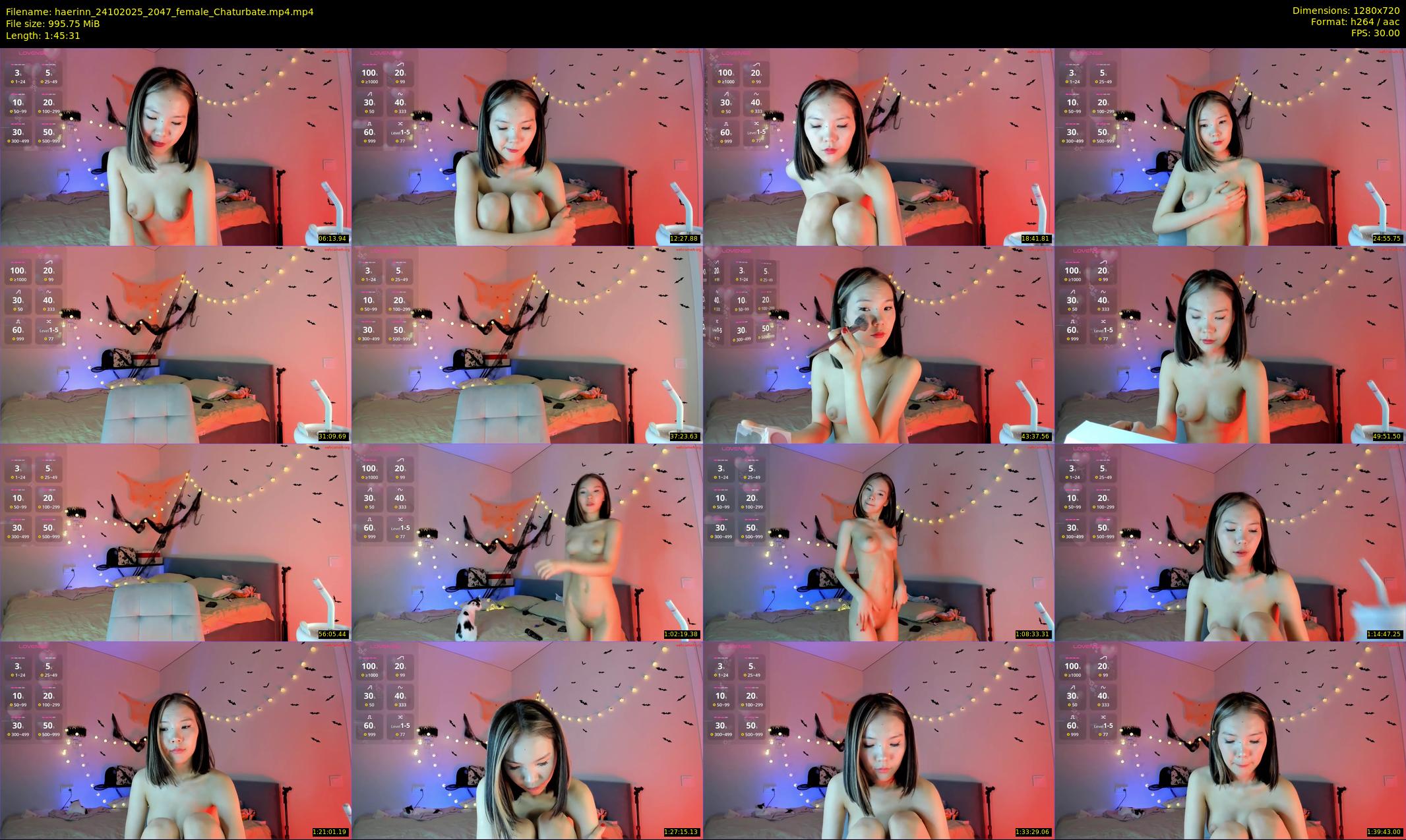 haerinn — 106 minute Chaturbate female cam show recording, 720p, Oct 24, 2025