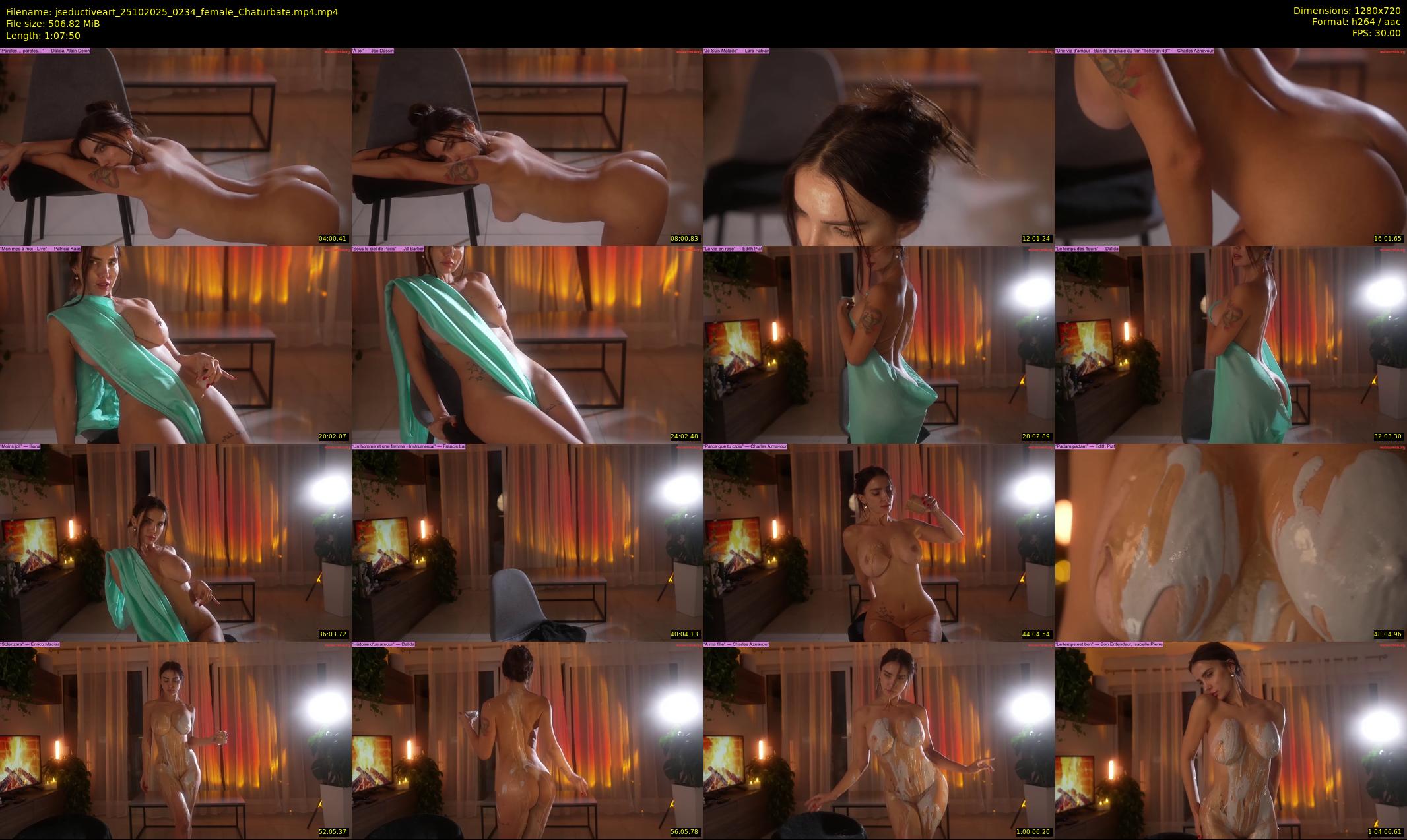 jseductiveart — 68 minute Chaturbate female cam show recording, 720p, Oct 25, 2025