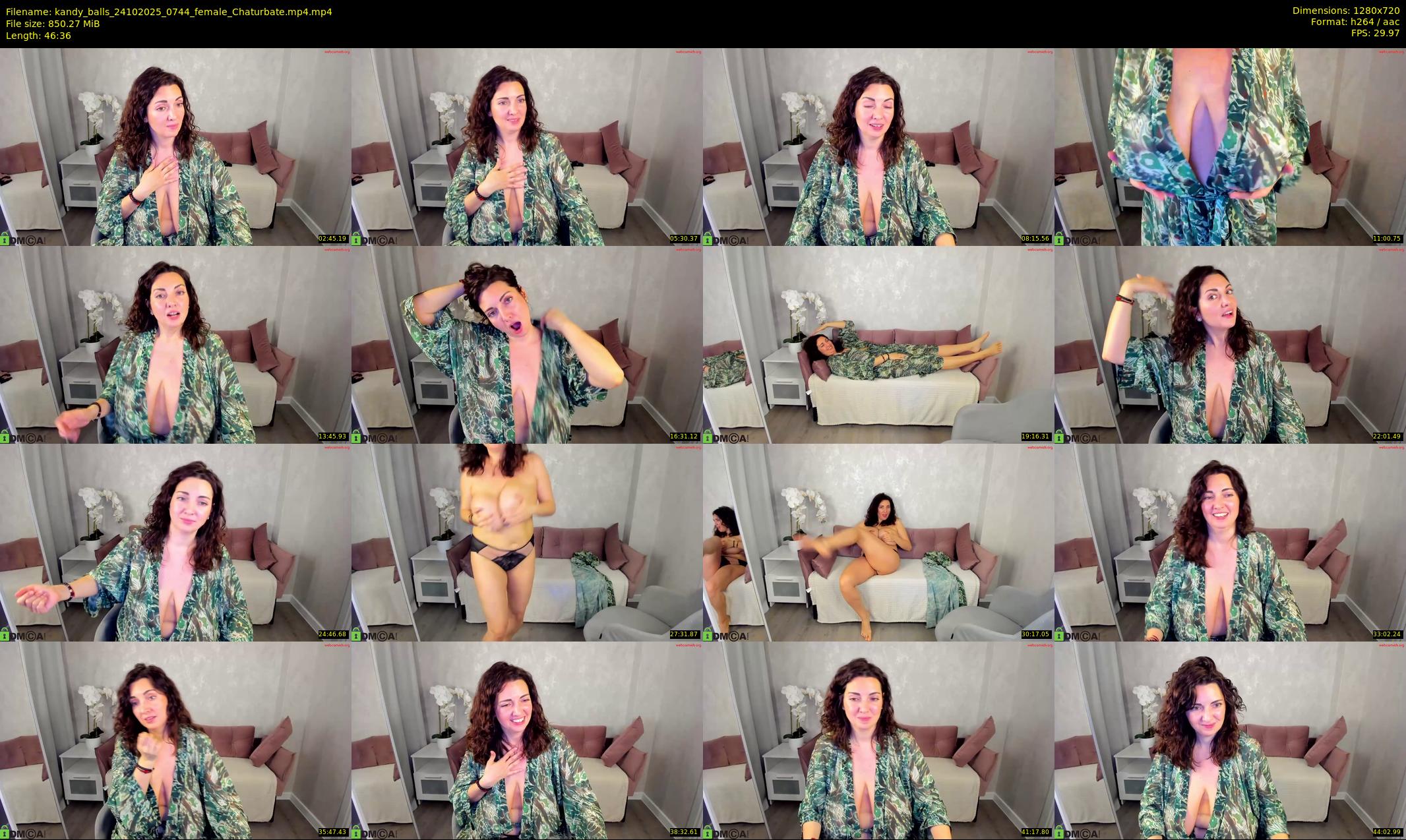 kandy_balls — 47 minute Chaturbate female cam show recording, 720p, Oct 24, 2025