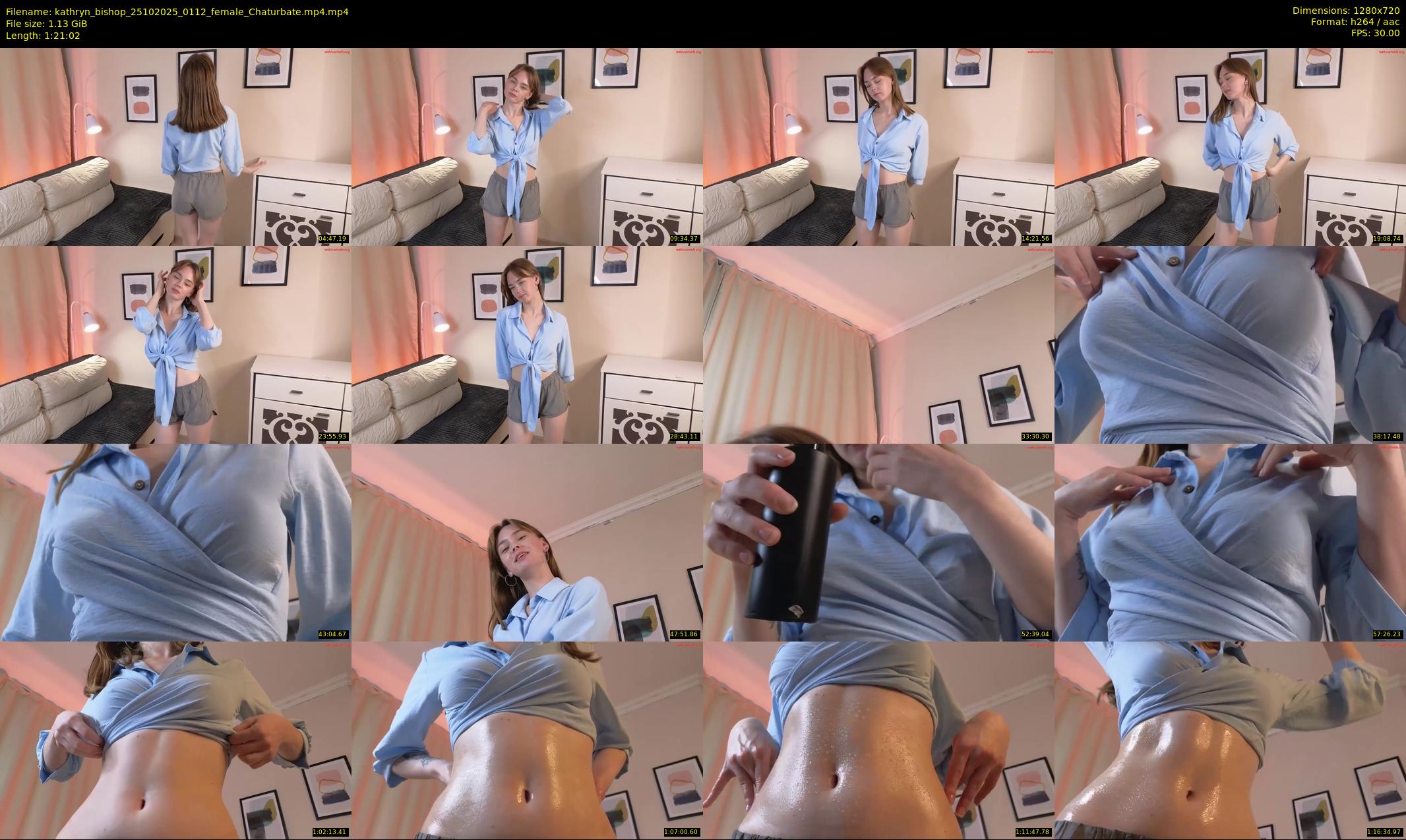 kathryn_bishop — 82 minute Chaturbate female cam show recording, 720p, Oct 25, 2025