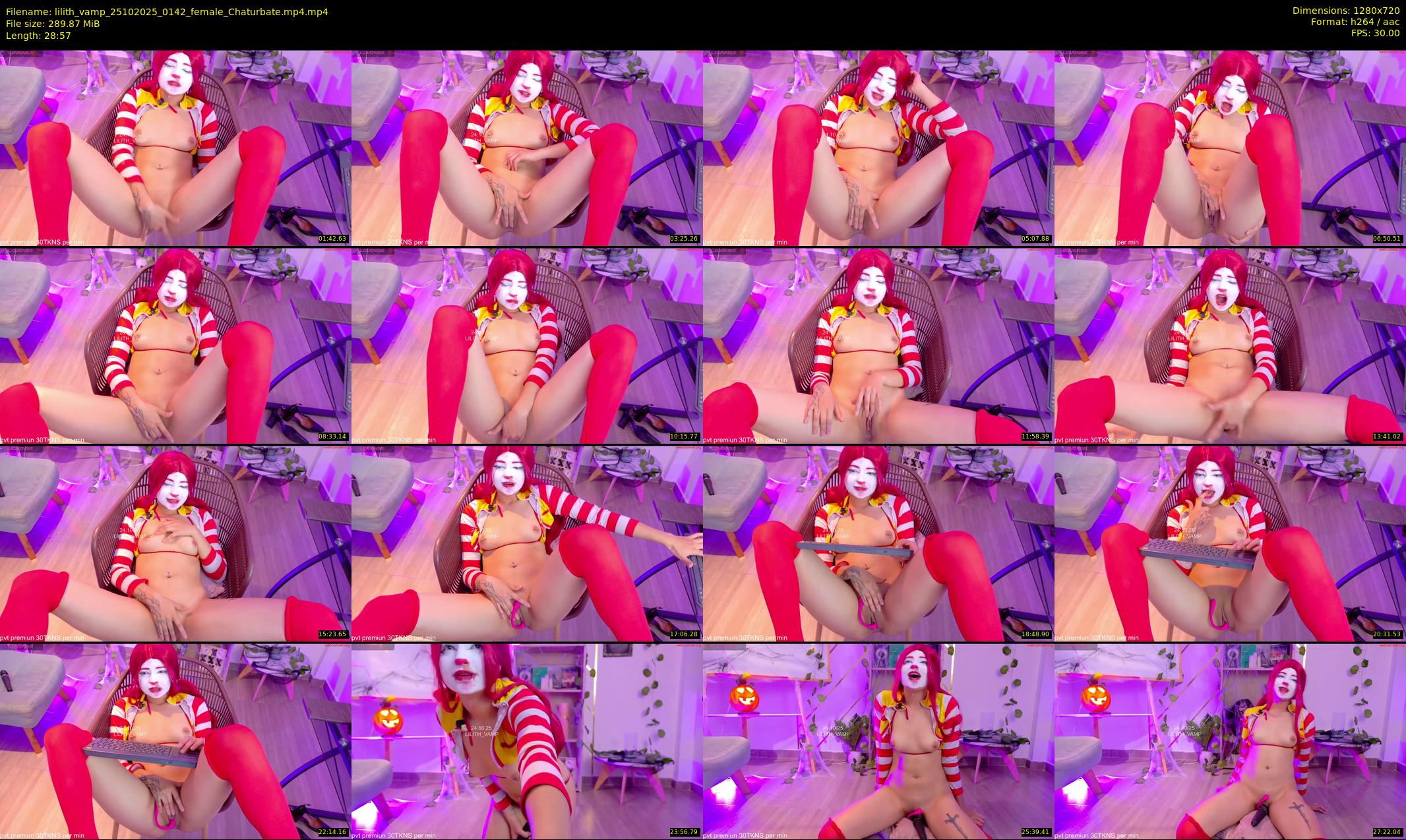 lilith_vamp — 29 minute Chaturbate female cam show recording, 720p, Oct 25, 2025