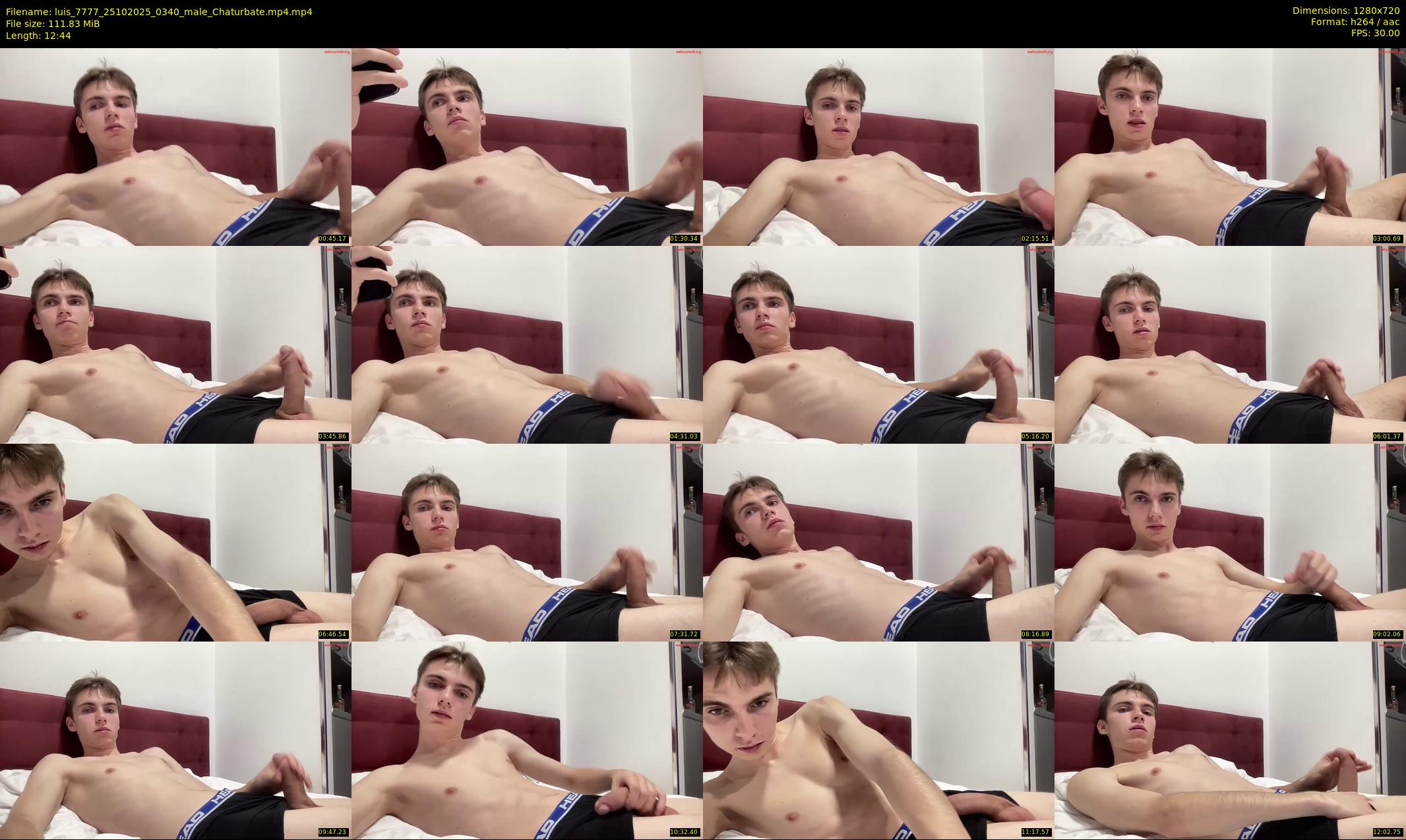luis_7777 — 13 minute Chaturbate male cam show recording, 720p, Oct 25, 2025