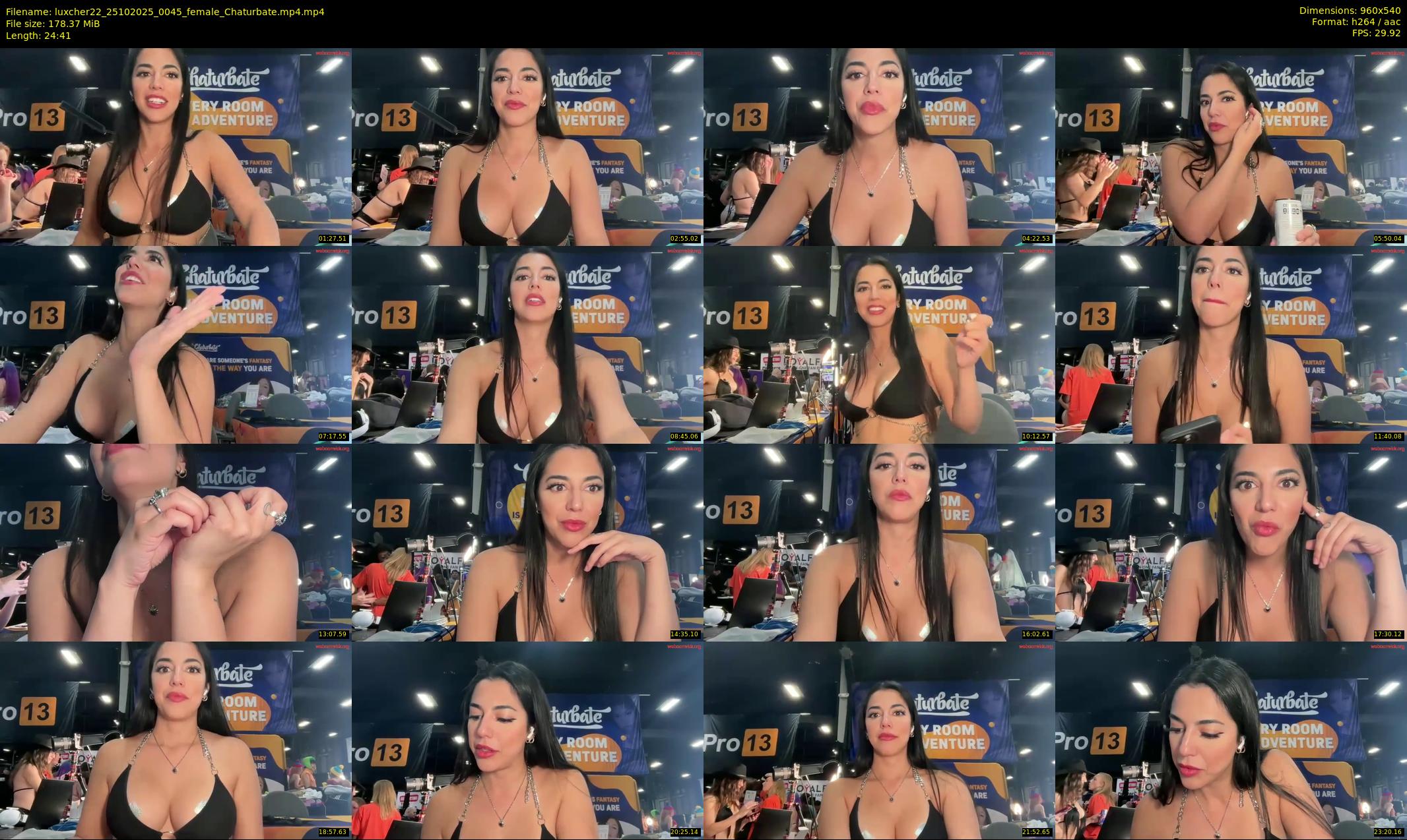 luxcher22 — 25 minute Chaturbate female cam show recording, 480p, Oct 25, 2025