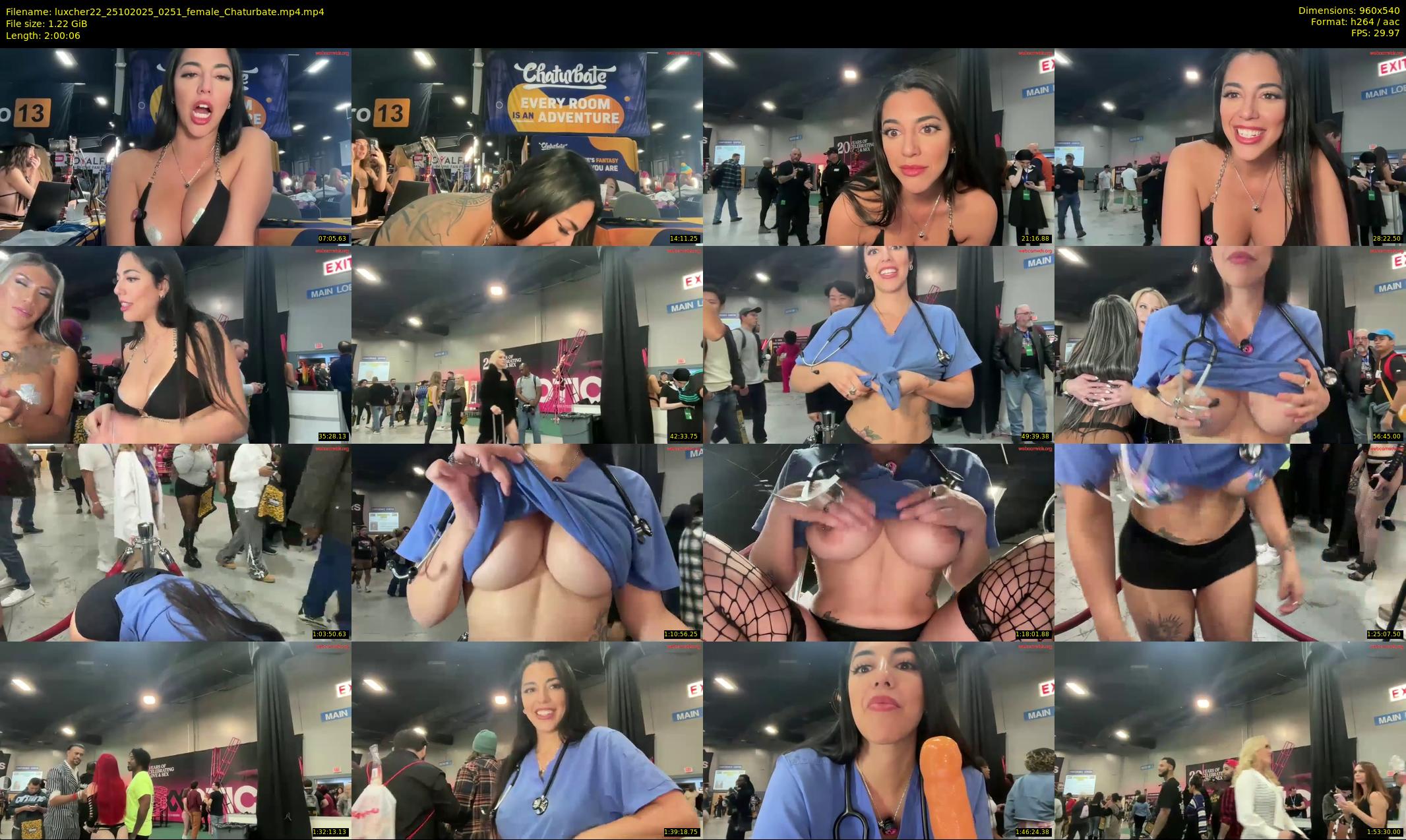 luxcher22 — 121 minute Chaturbate female cam show recording, 480p, Oct 25, 2025