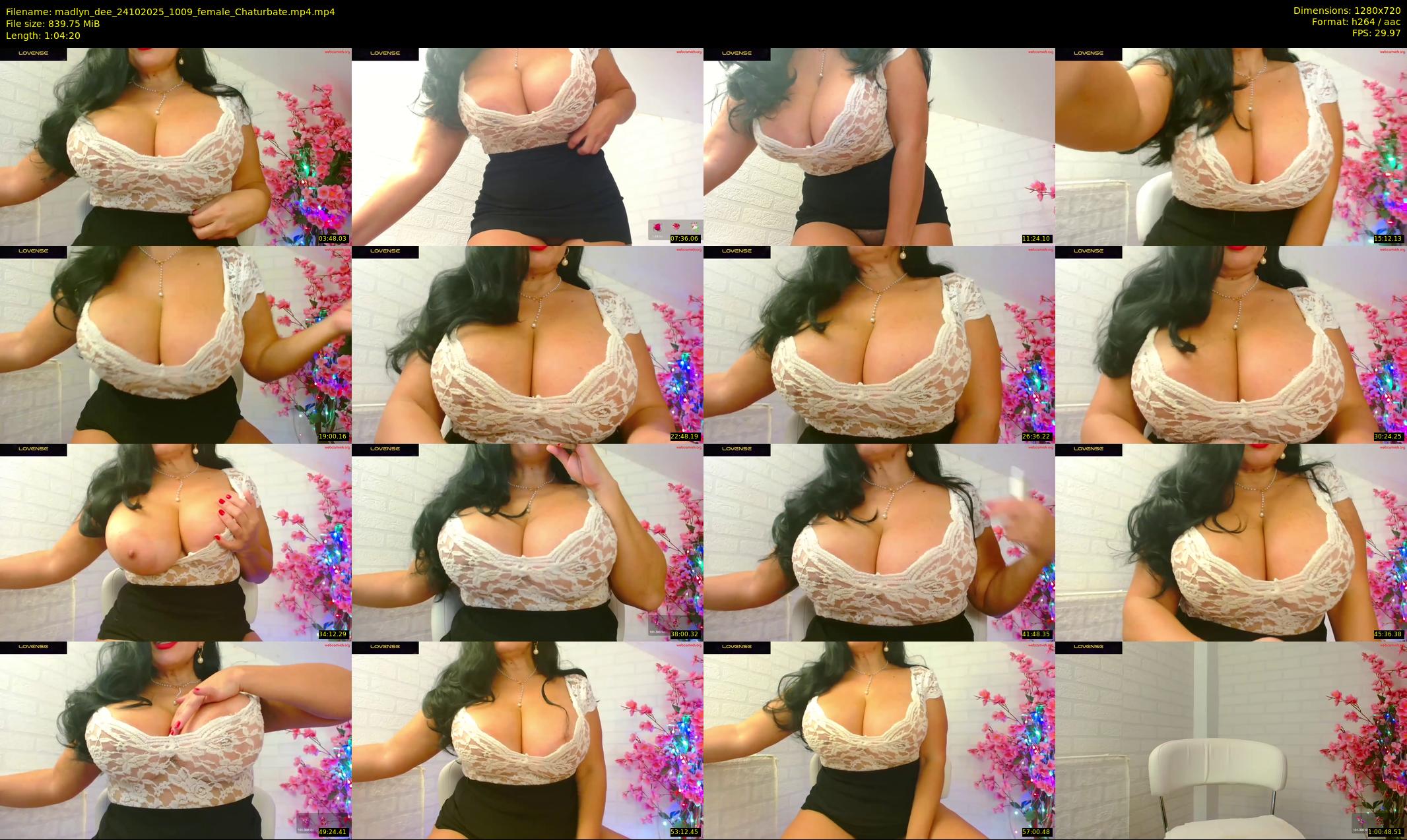 madlyn_dee — 65 minute Chaturbate female cam show recording, 720p, Oct 24, 2025
