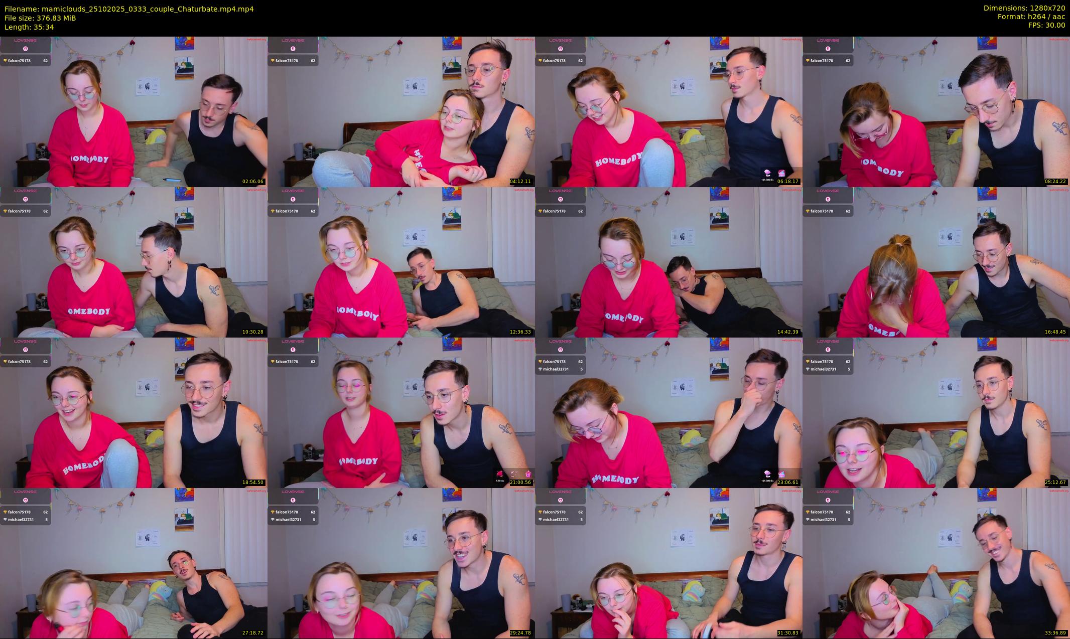 mamiclouds — 36 minute Chaturbate female cam show recording, 720p, Oct 25, 2025