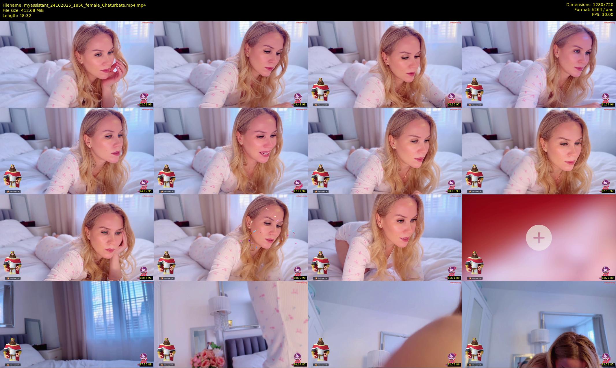 myassistant — 49 minute Chaturbate female cam show recording, 720p, Oct 24, 2025