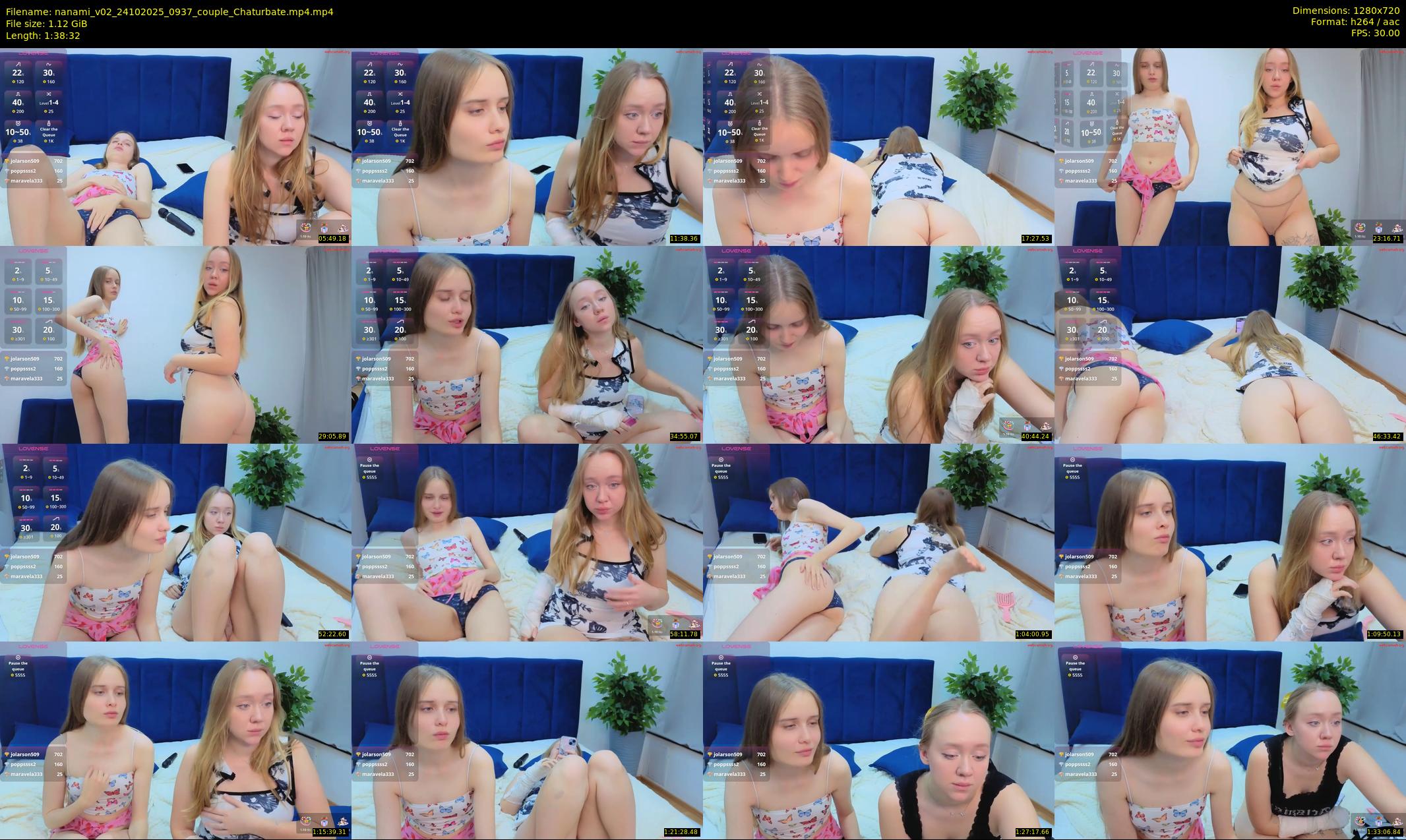 nanami_v02 — 99 minute Chaturbate couple cam show recording, 720p, Oct 24, 2025