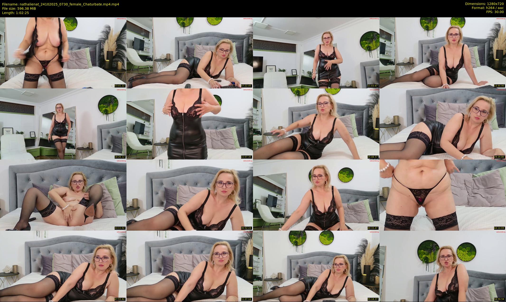 nathalienat — 63 minute Chaturbate female cam show recording, 720p, Oct 24, 2025