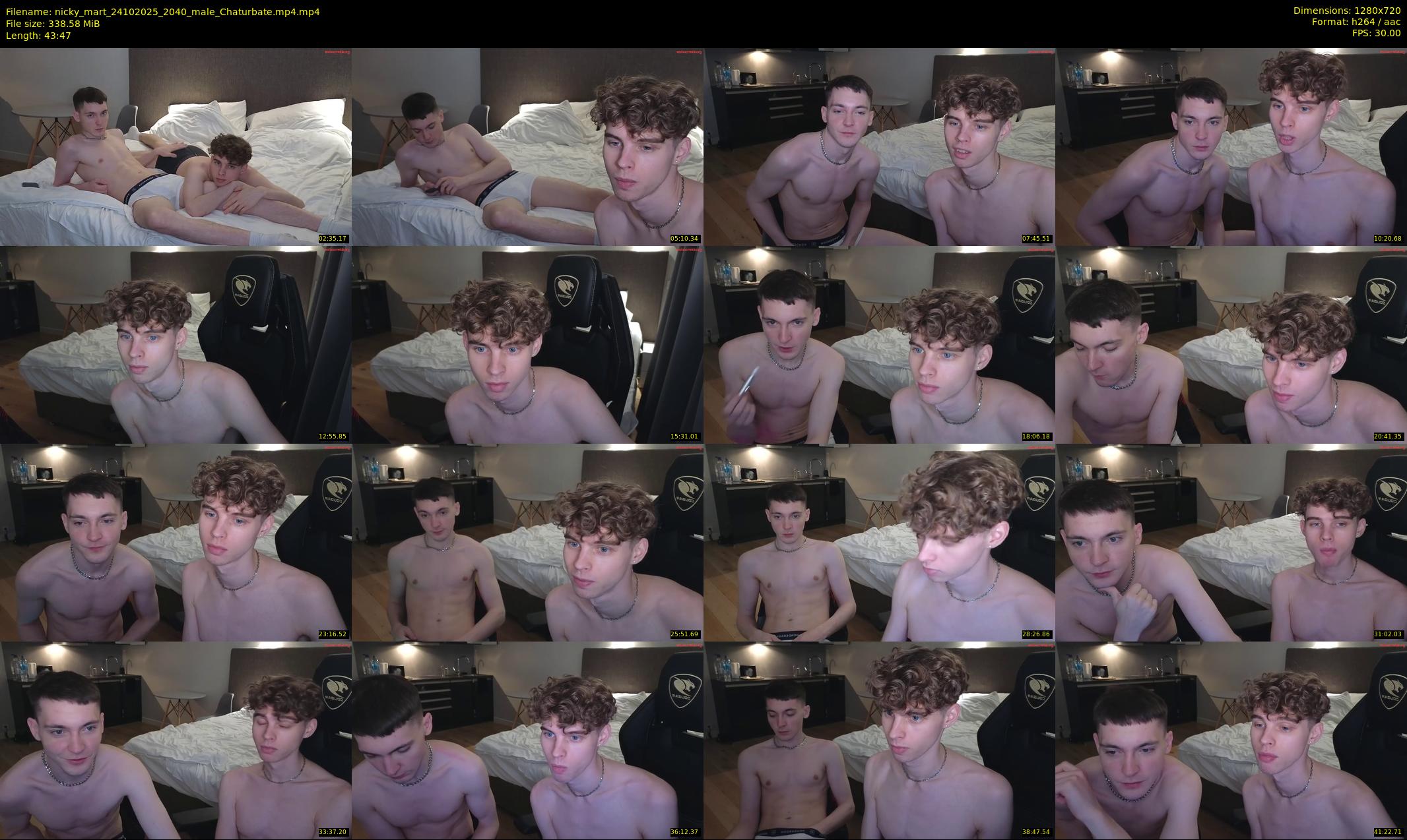 nicky_mart — 44 minute Chaturbate male cam show recording, 720p, Oct 24, 2025