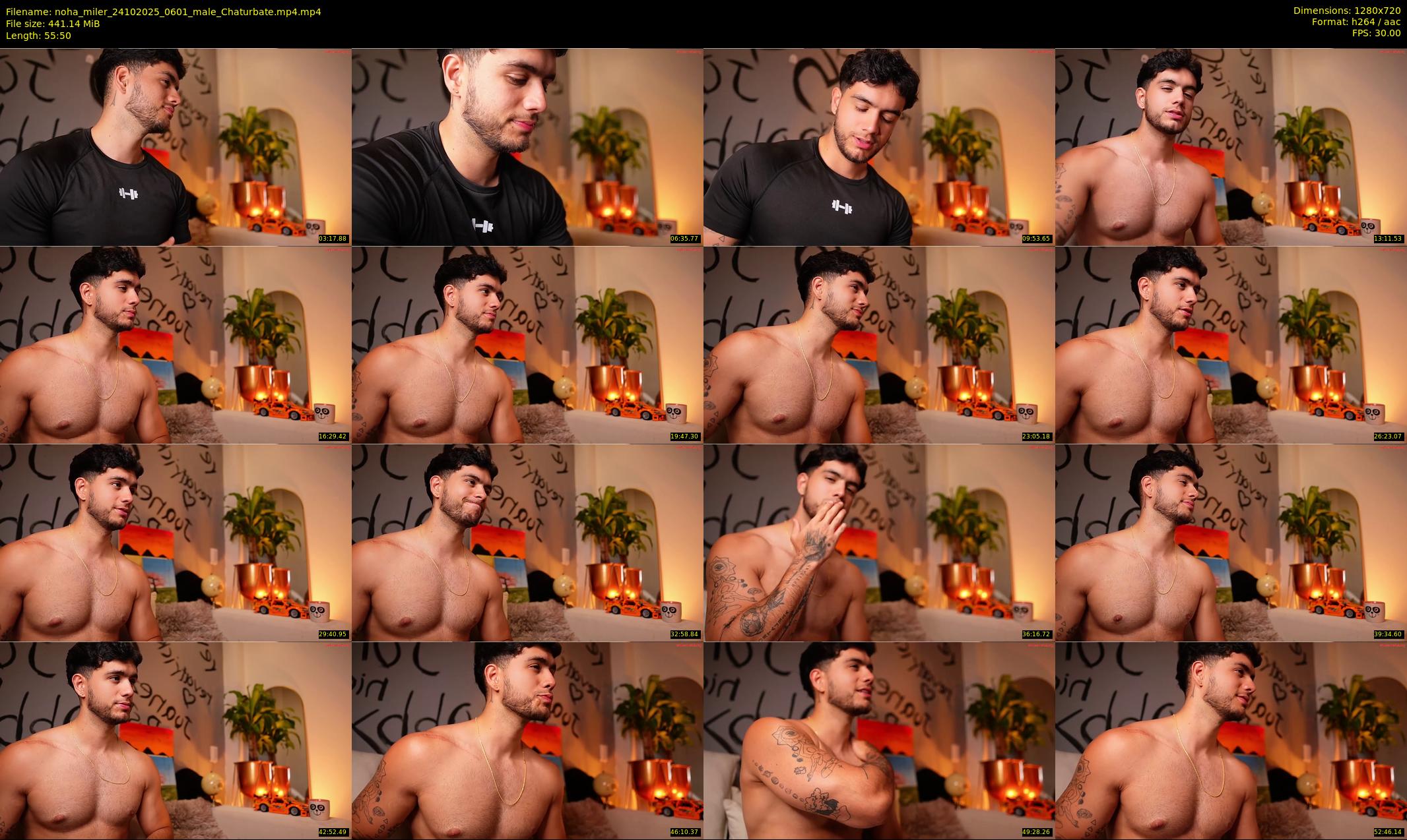 noha_miler — 56 minute Chaturbate male cam show recording, 720p, Oct 24, 2025