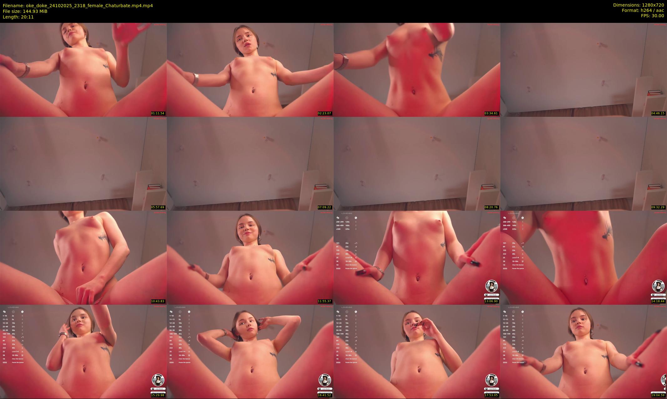 oke_doke — 21 minute Chaturbate female cam show recording, 720p, Oct 24, 2025