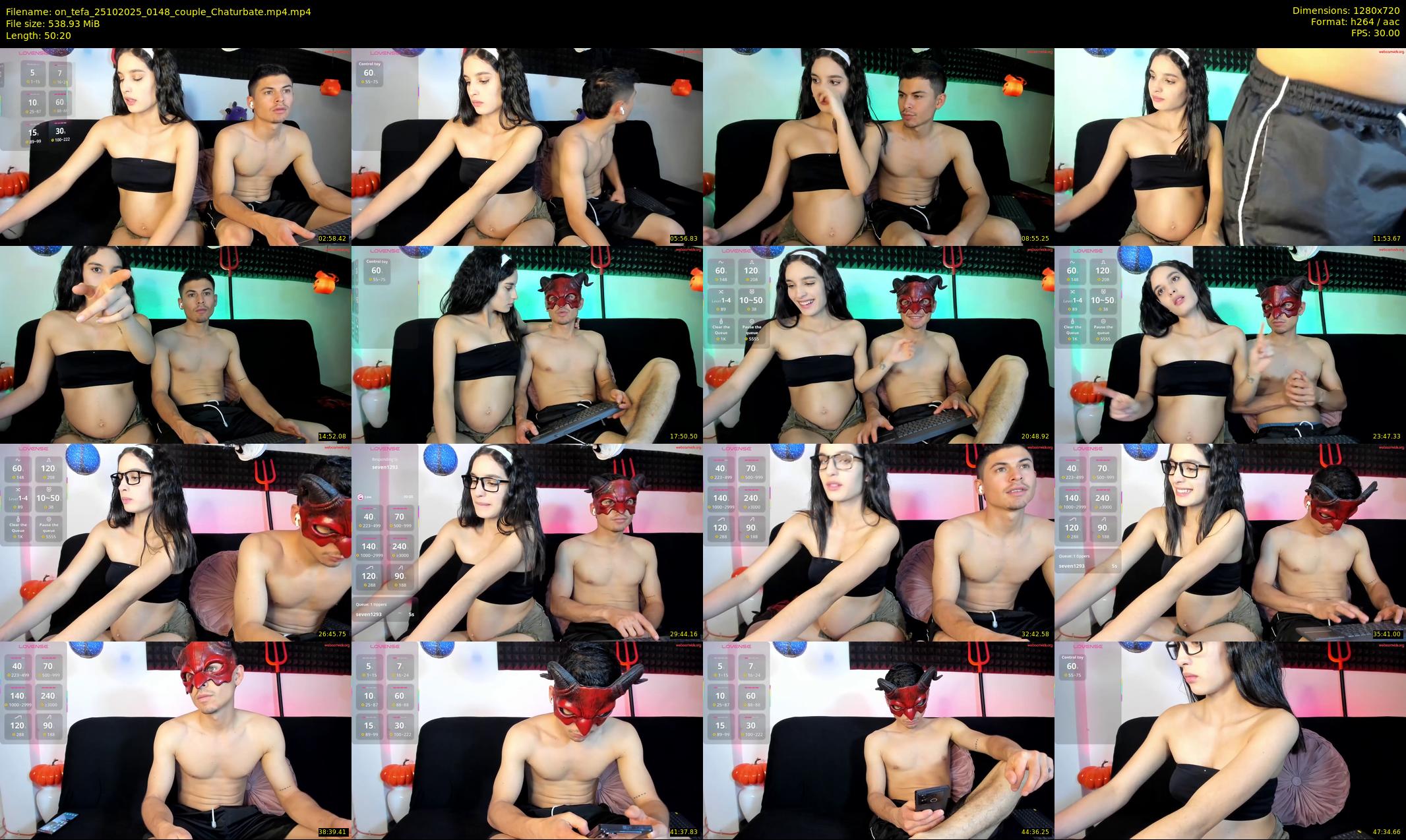 on_tefa — 51 minute Chaturbate female cam show recording, 720p, Oct 25, 2025