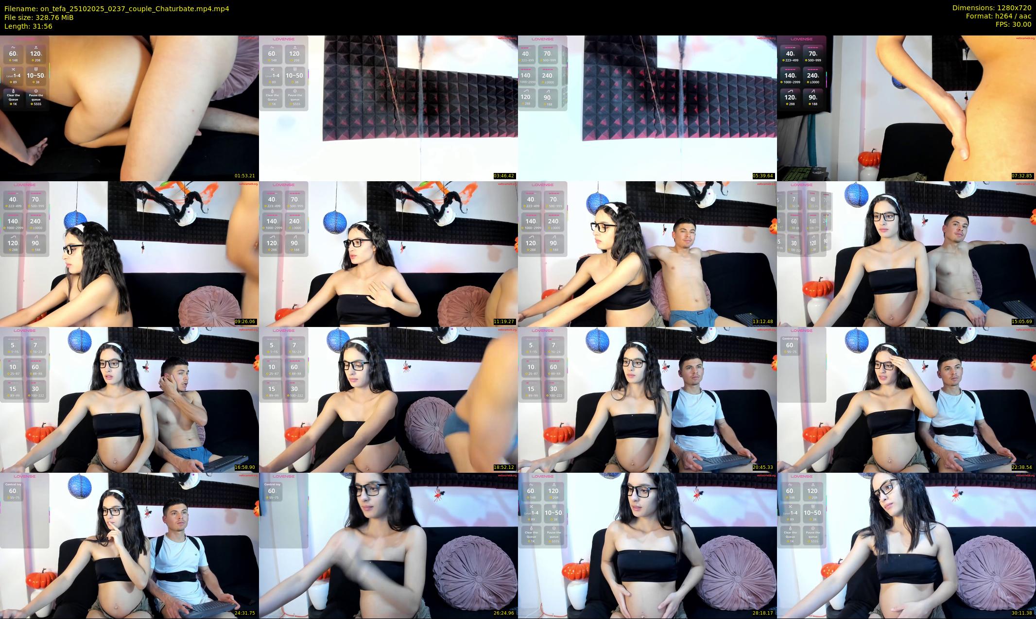 on_tefa — 32 minute Chaturbate female cam show recording, 720p, Oct 25, 2025