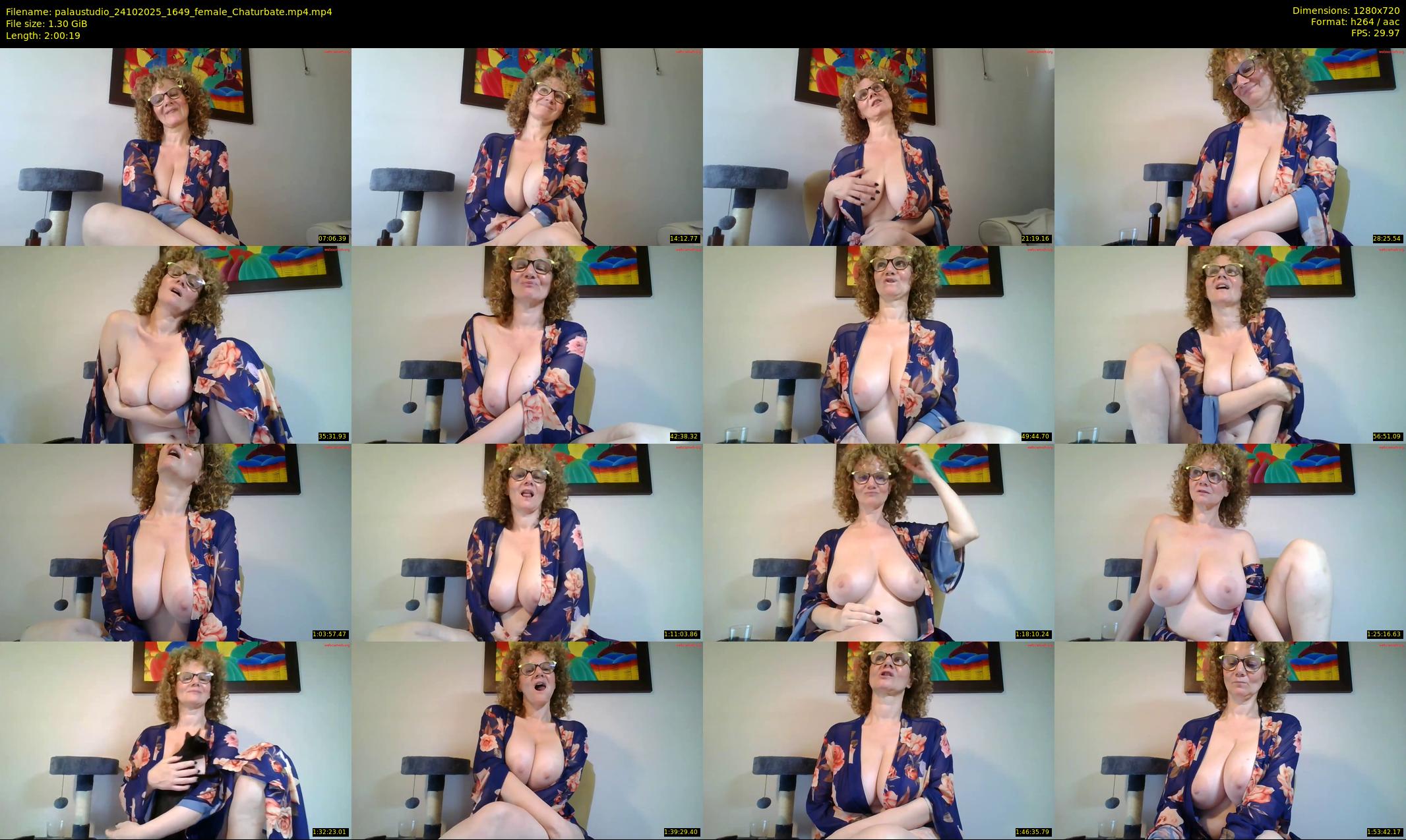 palaustudio — 121 minute Chaturbate female cam show recording, 720p, Oct 24, 2025