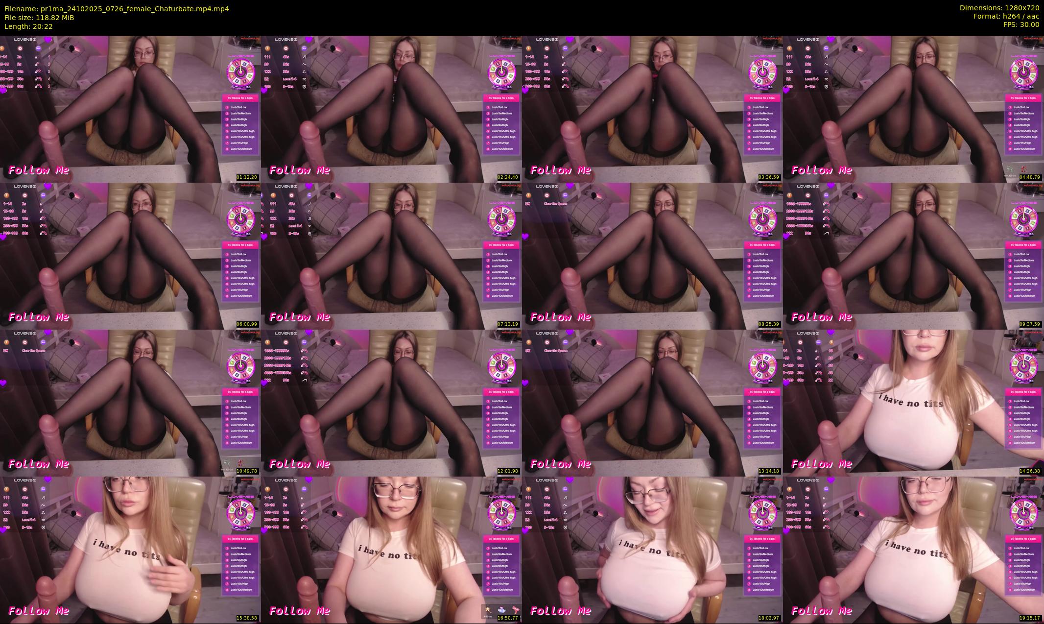 pr1ma — 21 minute Chaturbate female cam show recording, 720p, Oct 24, 2025