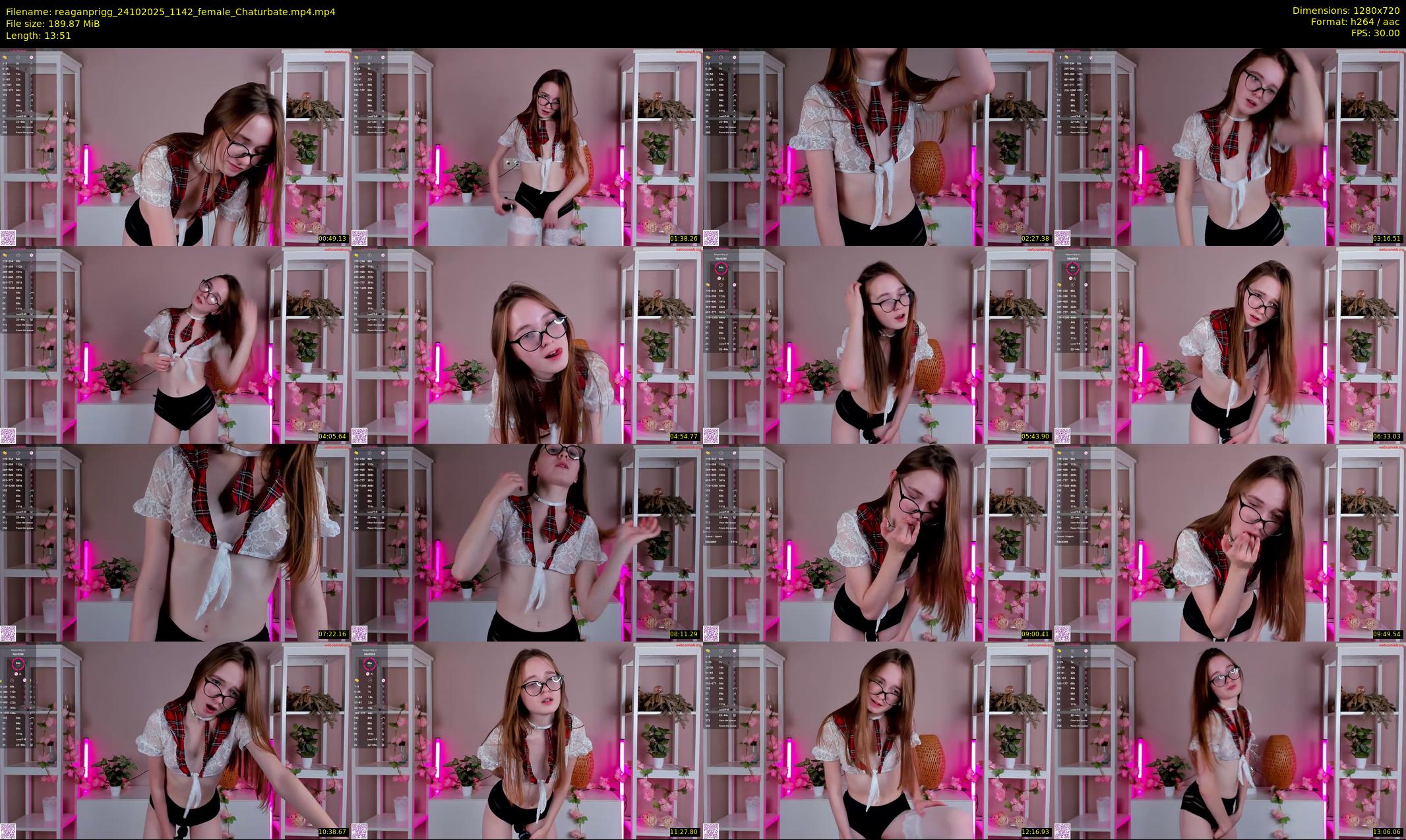 reaganprigg — 14 minute Chaturbate female cam show recording, 720p, Oct 24, 2025