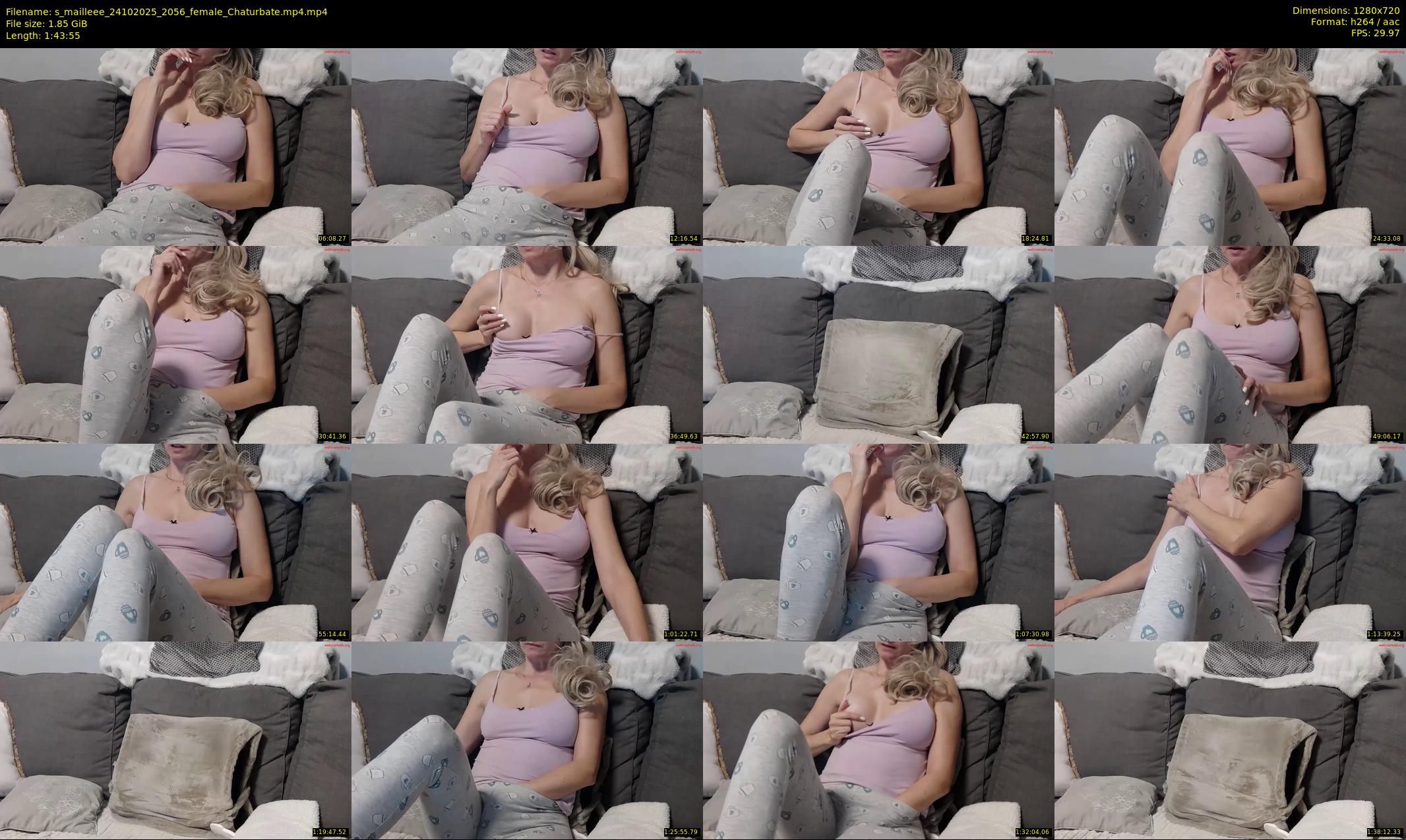 s_mailleee — 104 minute Chaturbate female cam show recording, 720p, Oct 24, 2025