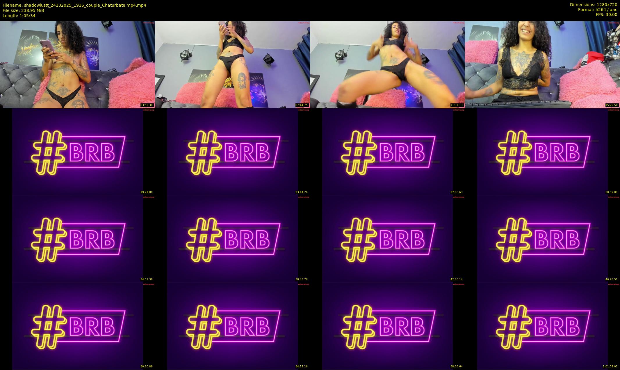 shadowlustt — 66 minute Chaturbate couple cam show recording, 720p, Oct 24, 2025