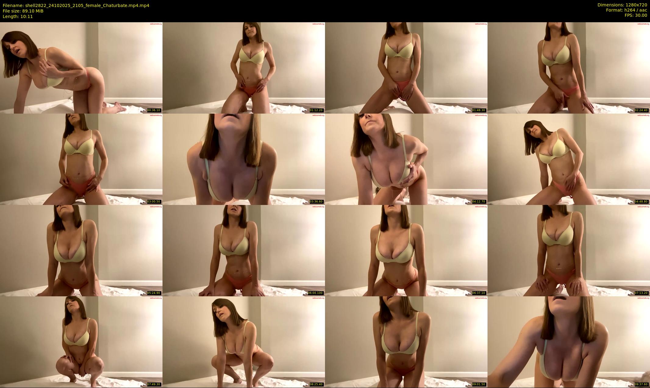 shell2822 — 11 minute Chaturbate female cam show recording, 720p, Oct 24, 2025