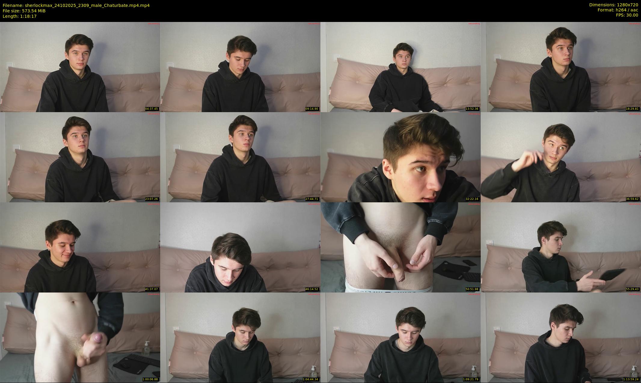 sherlockmax — 79 minute Chaturbate male cam show recording, 720p, Oct 24, 2025