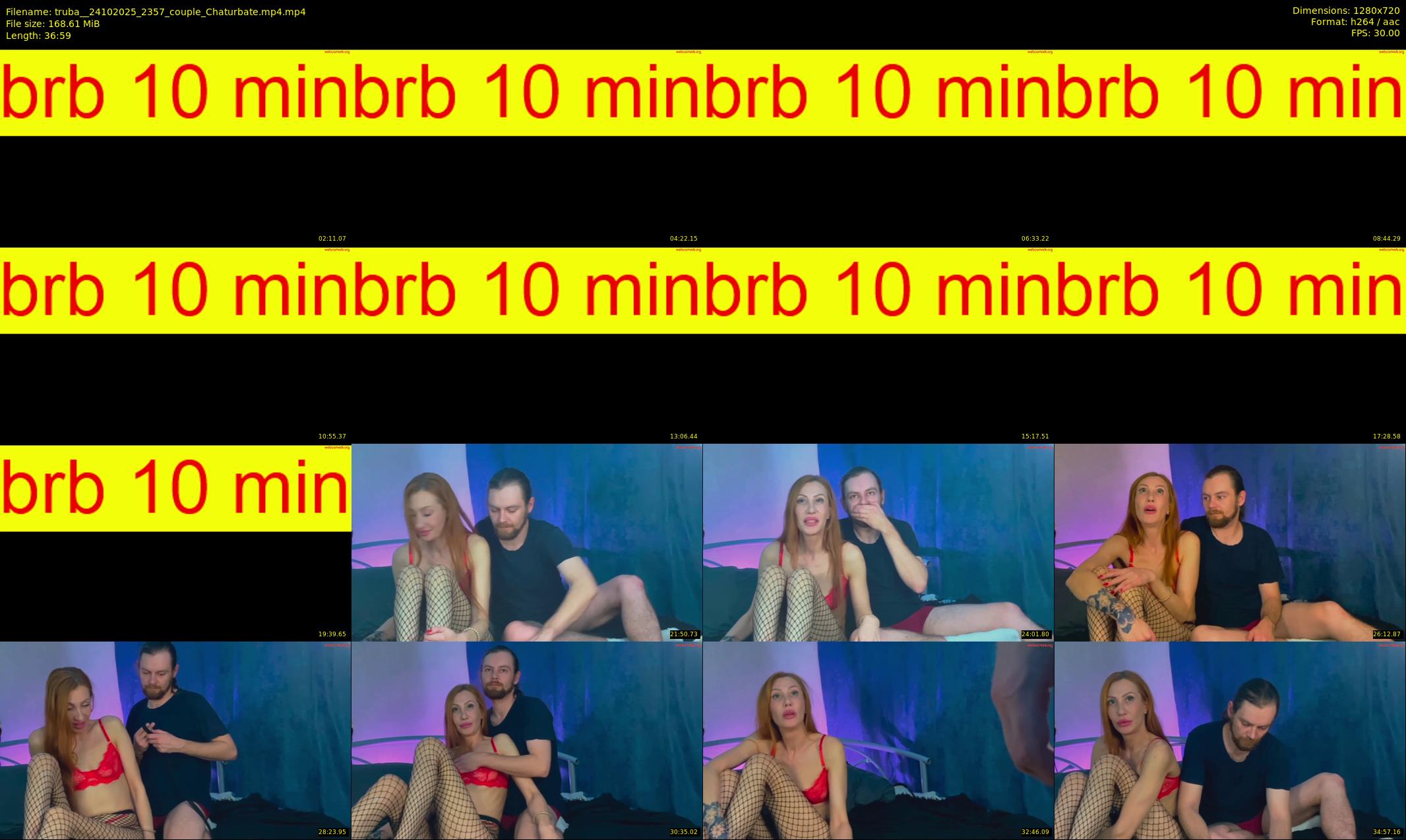 truba_ — 37 minute Chaturbate couple cam show recording, 720p, Oct 24, 2025