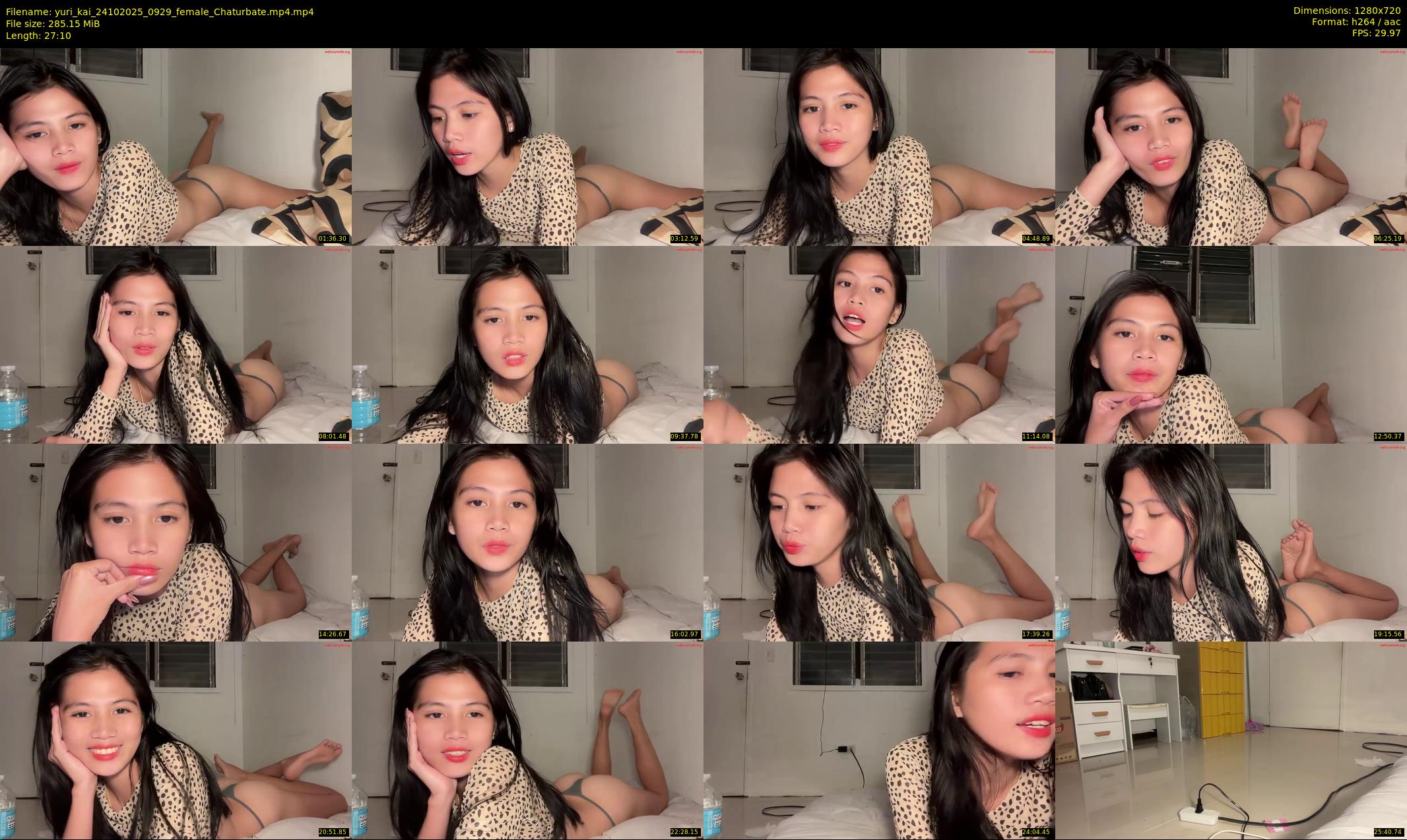 yuri_kai — 28 minute Chaturbate female cam show recording, 720p, Oct 24, 2025
