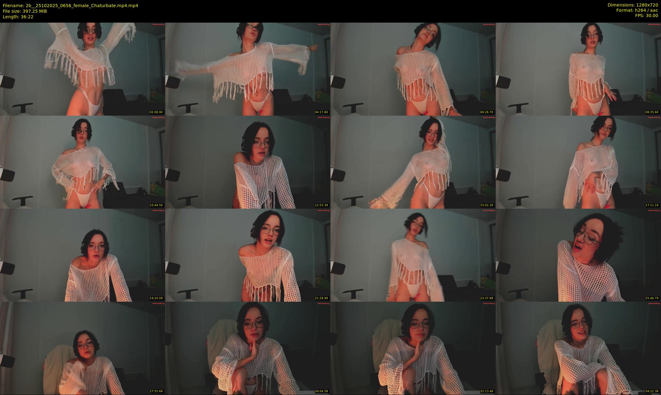 2b_ — 37 minute Chaturbate female cam show recording, 720p, Oct 25, 2025