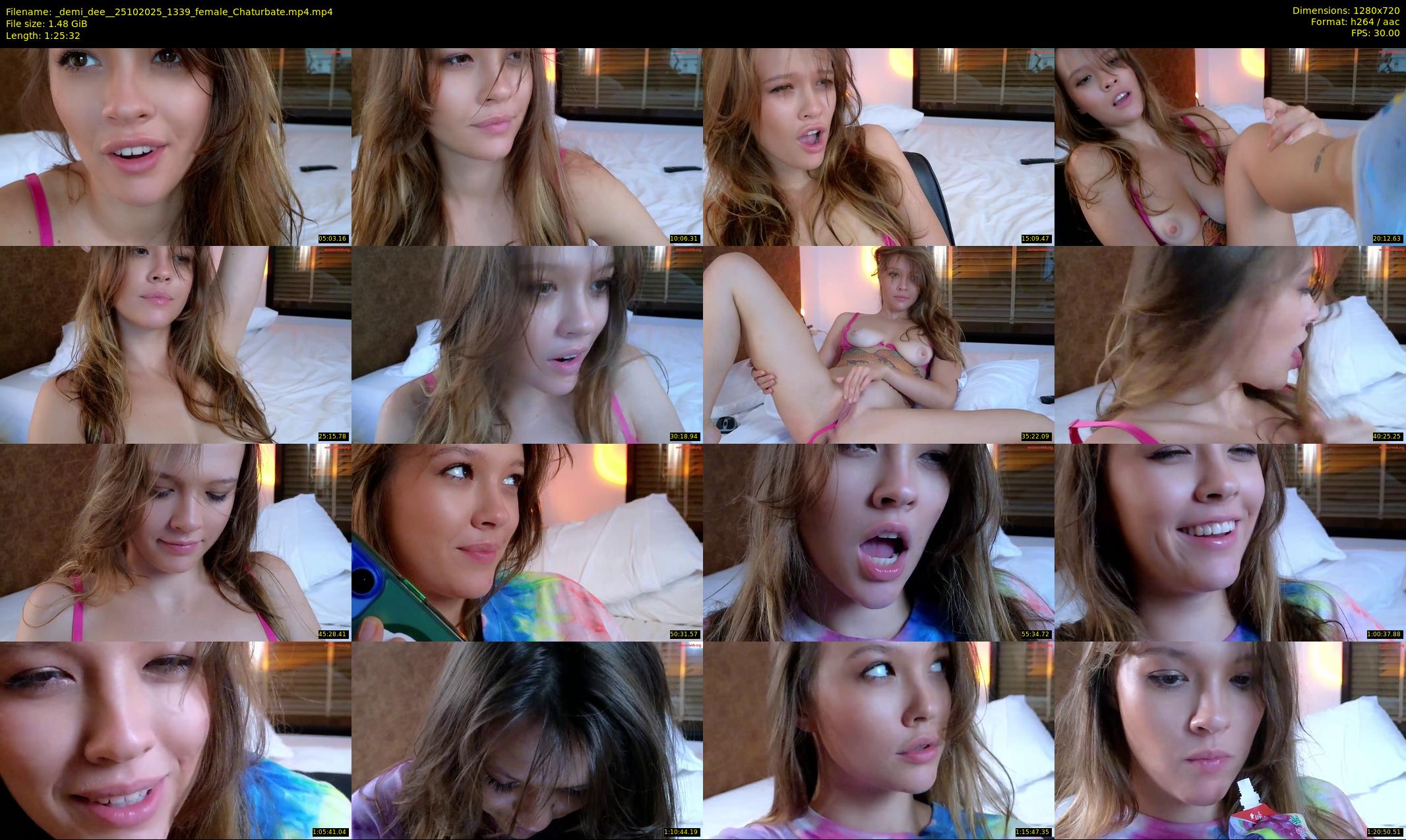 _demi_dee_ — 86 minute Chaturbate female cam show recording, 720p, Oct 25, 2025