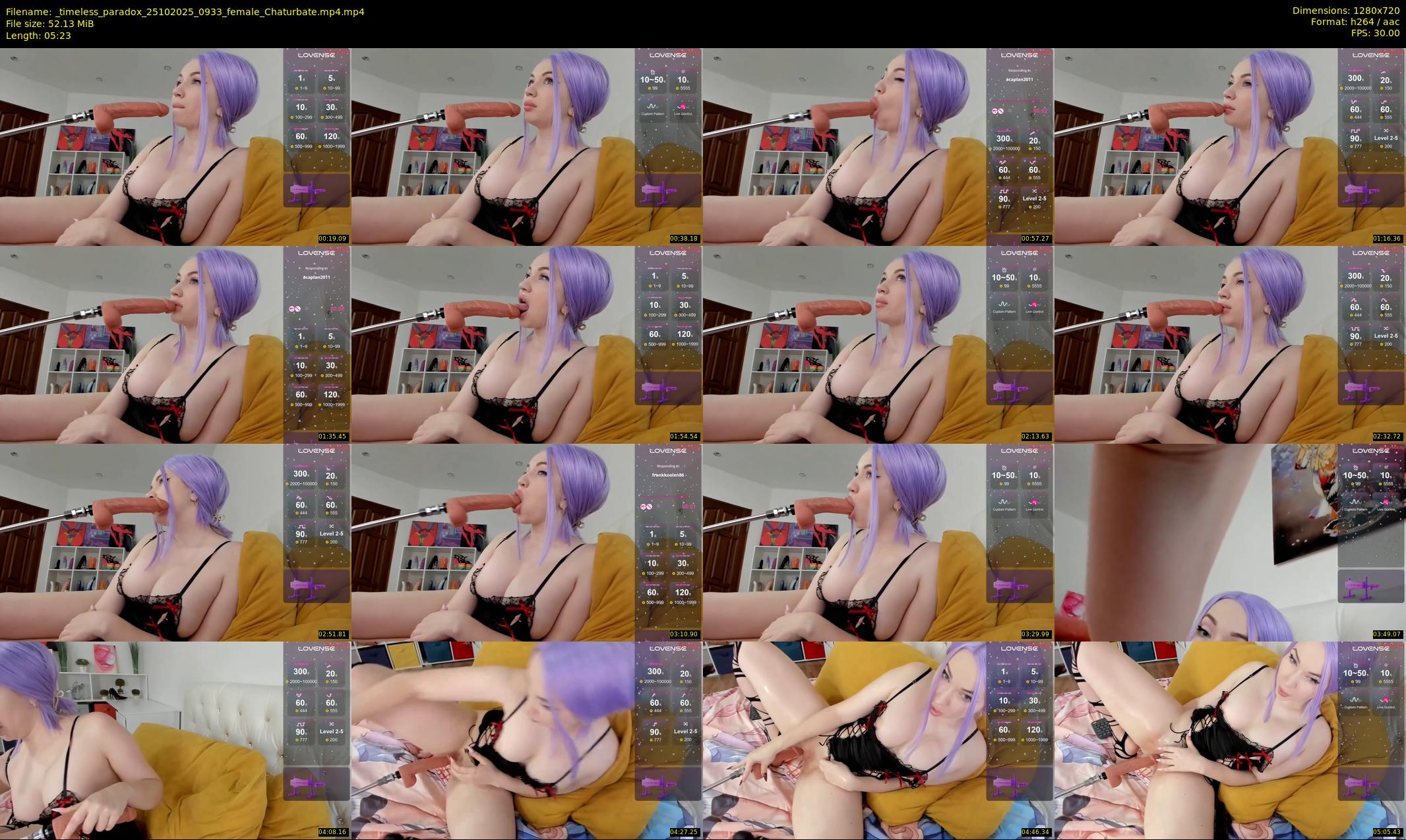 _timeless_paradox — 6 minute Chaturbate female cam show recording, 720p, Oct 25, 2025
