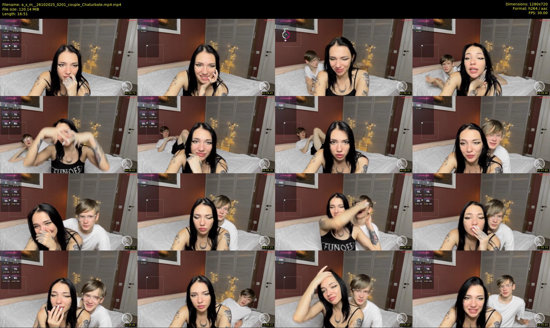 a_s_m_ — 17 minute Chaturbate couple cam show recording, 720p, Oct 26, 2025