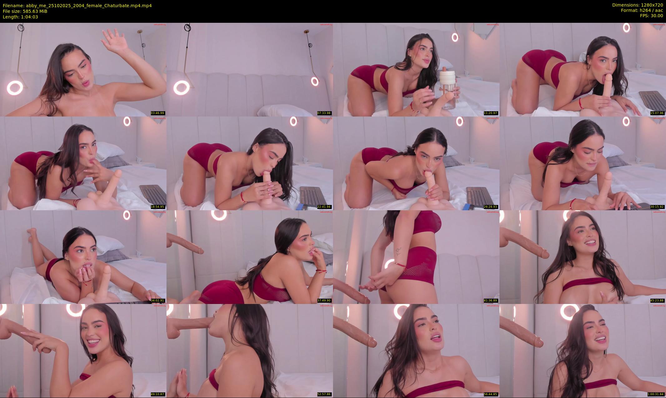 abby_me — 65 minute Chaturbate female cam show recording, 720p, Oct 25, 2025