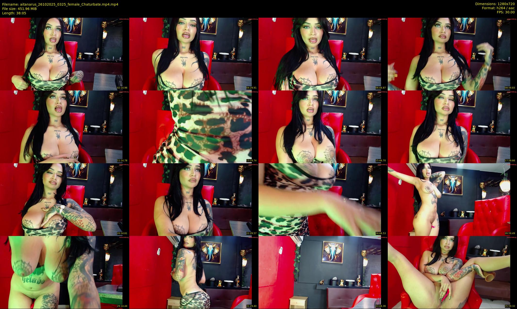 aitanarus — 39 minute Chaturbate female cam show recording, 720p, Oct 26, 2025