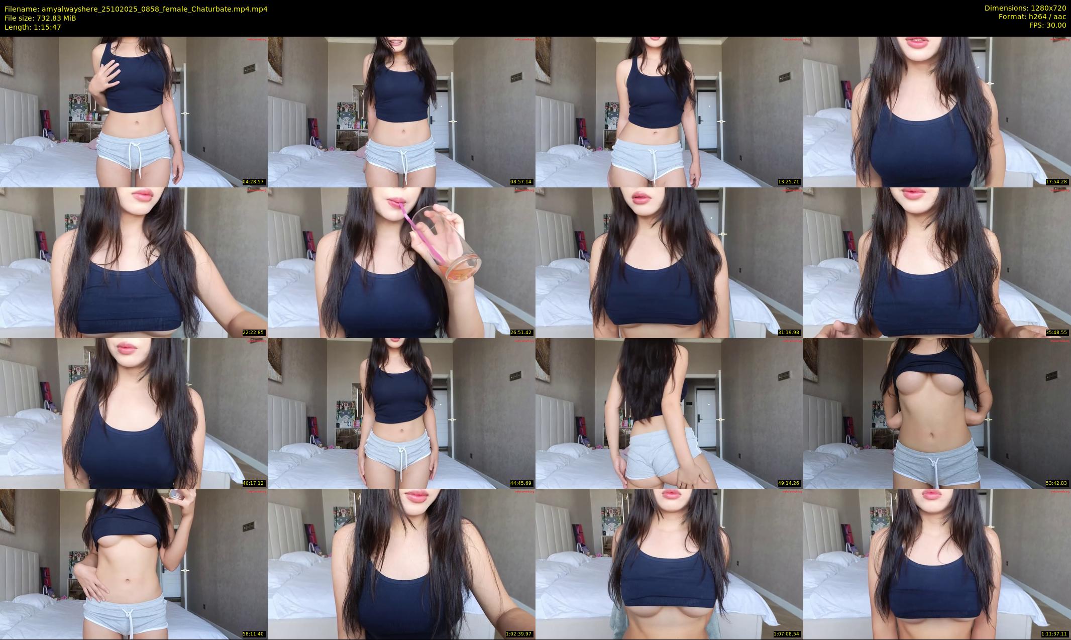 amyalwayshere — 76 minute Chaturbate female cam show recording, 720p, Oct 25, 2025