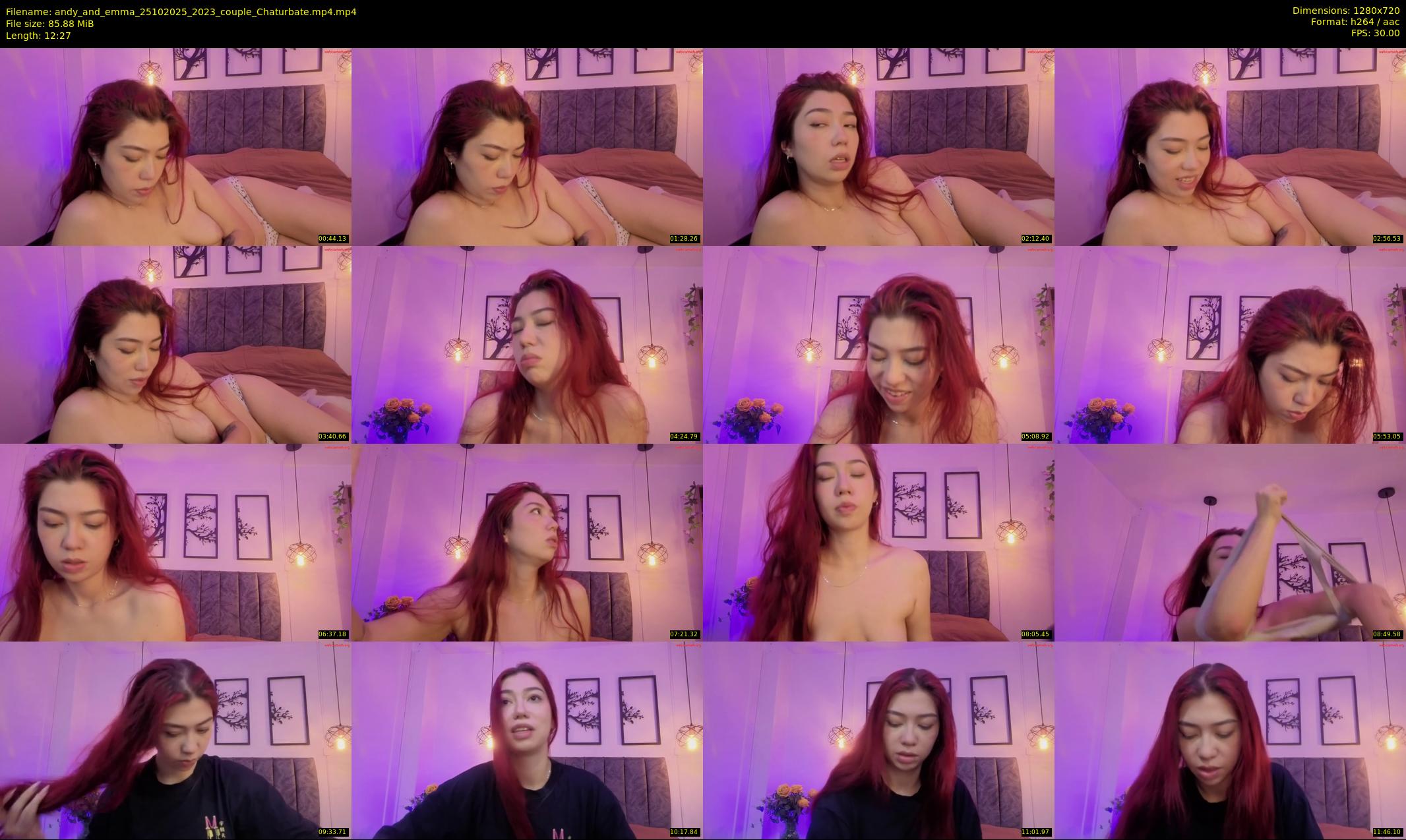 andy_and_emma — 13 minute Chaturbate couple cam show recording, 720p, Oct 25, 2025