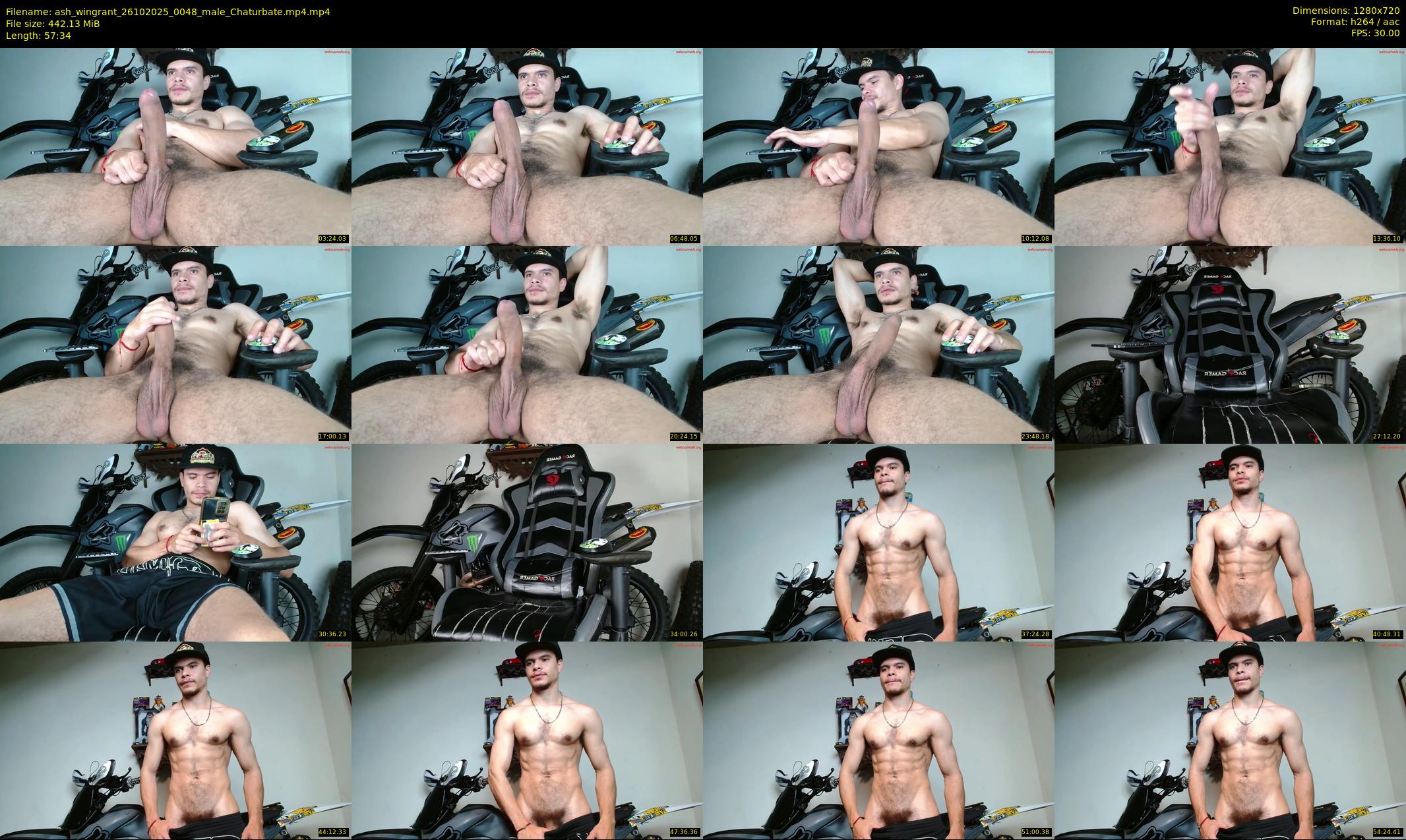 ash_wingrant — 58 minute Chaturbate male cam show recording, 720p, Oct 26, 2025